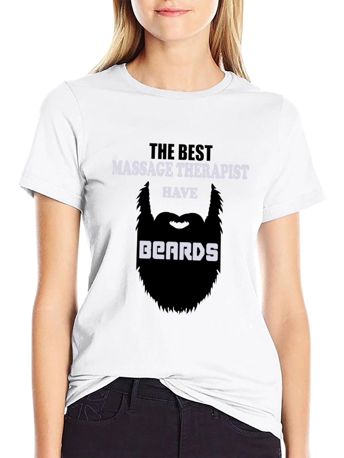 Funny Massage Therapist Beard T-Shirt