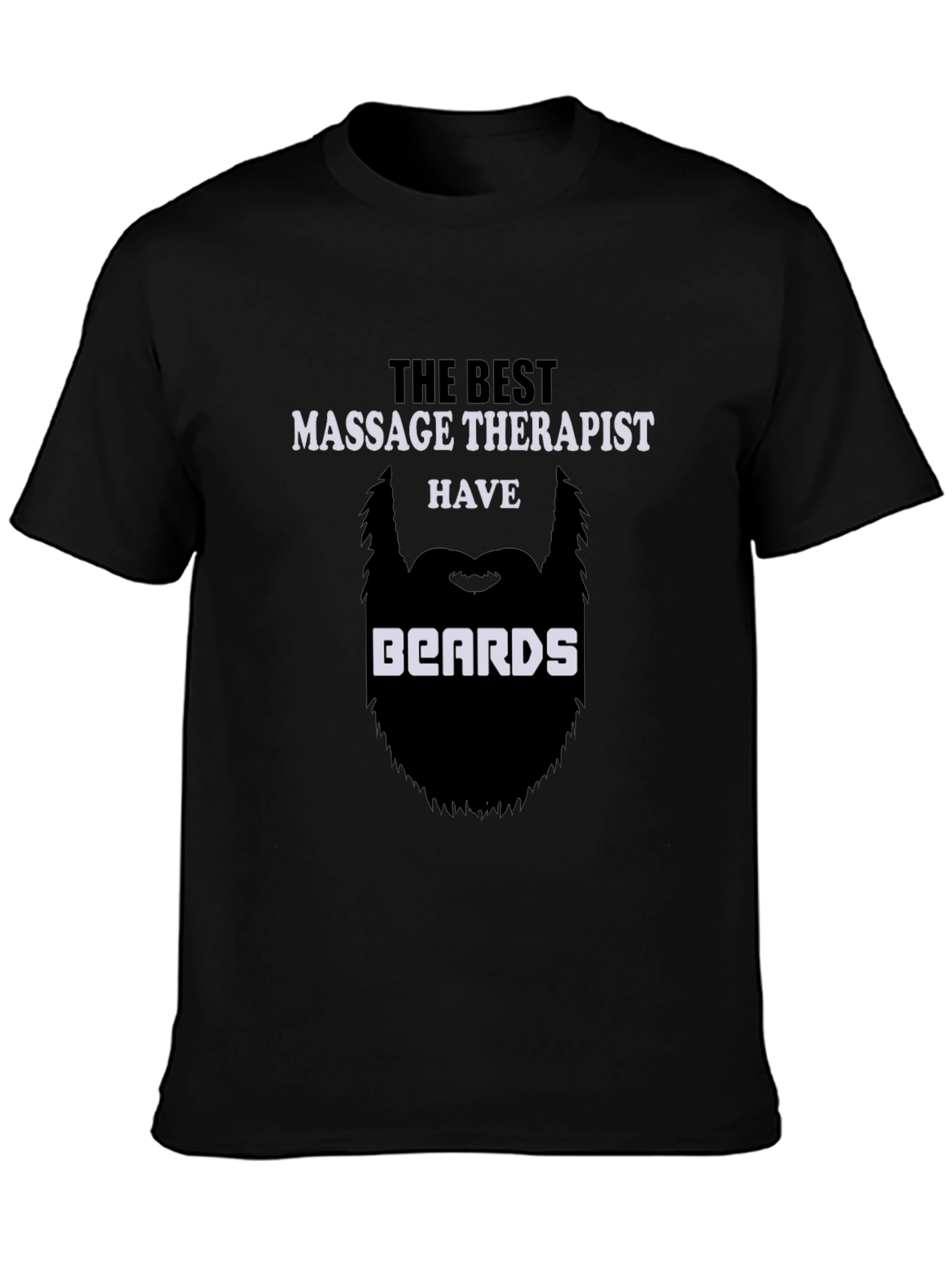 Funny Massage Therapist Beard T-Shirt