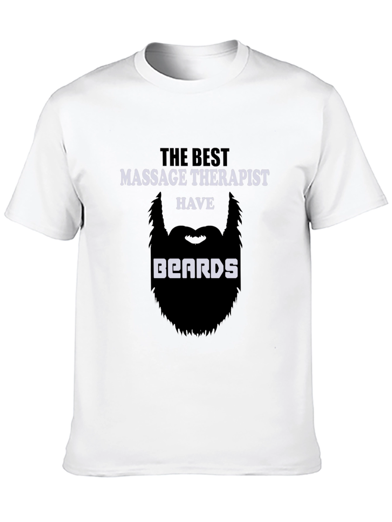 Funny Massage Therapist Beard T-Shirt