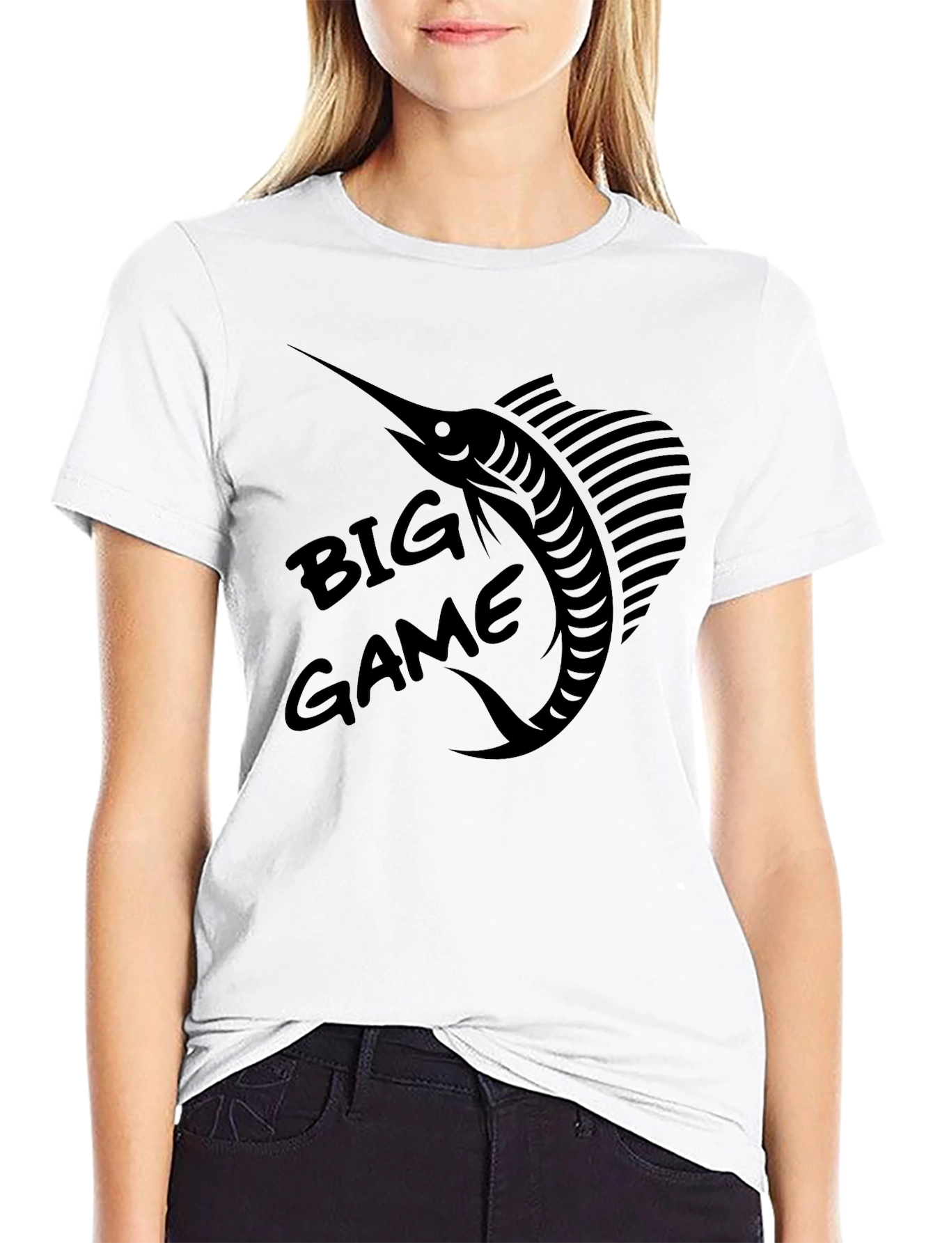 Big Game Fishing T-Shirt - Anglers Style