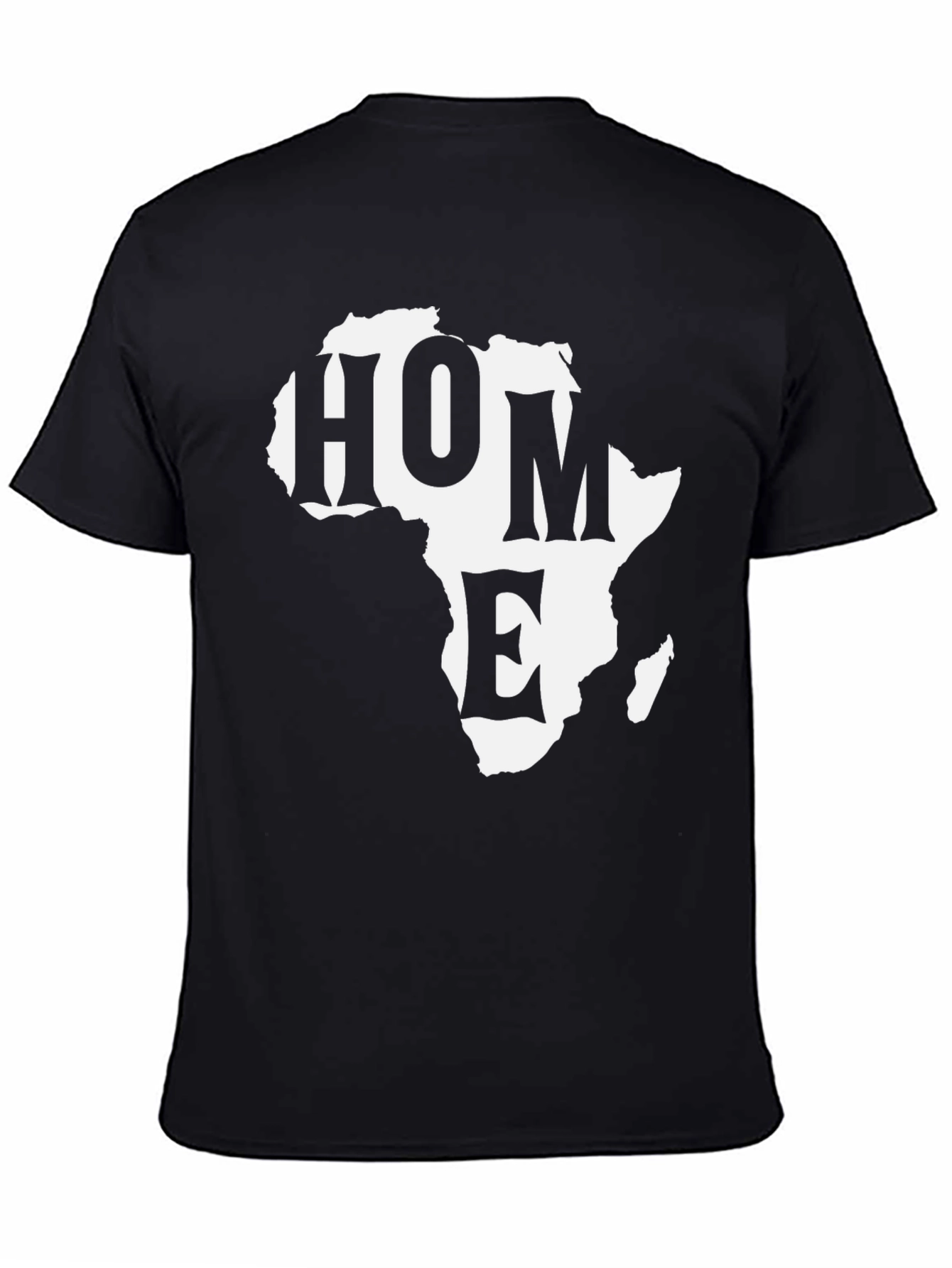 Africa Home Graphic Tee - Black