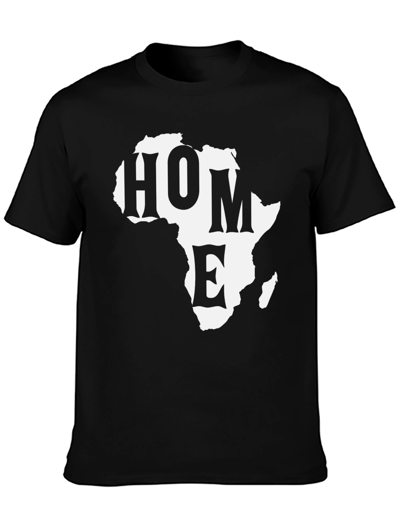Africa Home Graphic Tee - Black