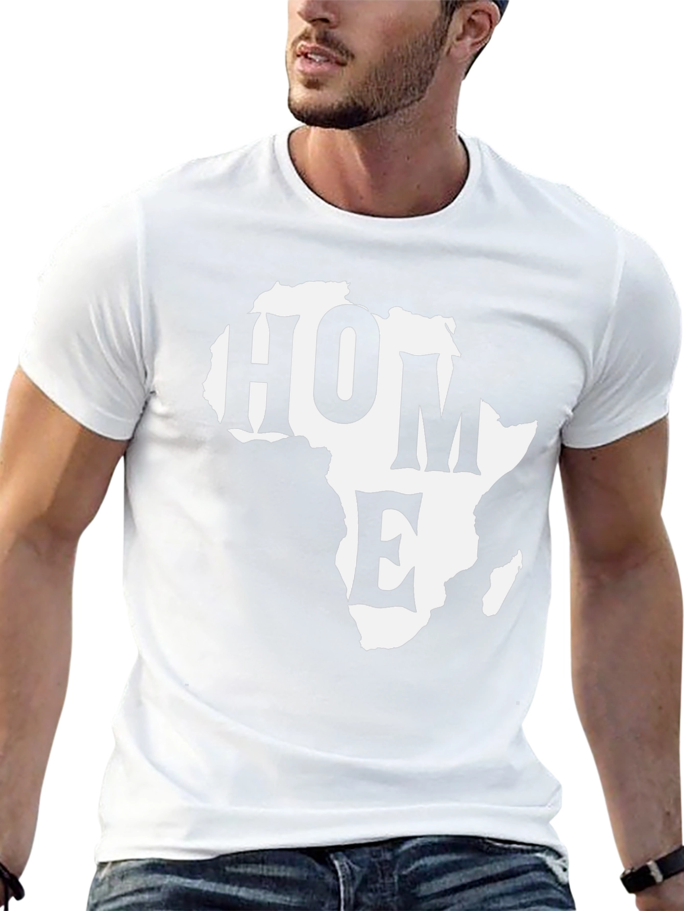 Africa Home Graphic Tee - Black