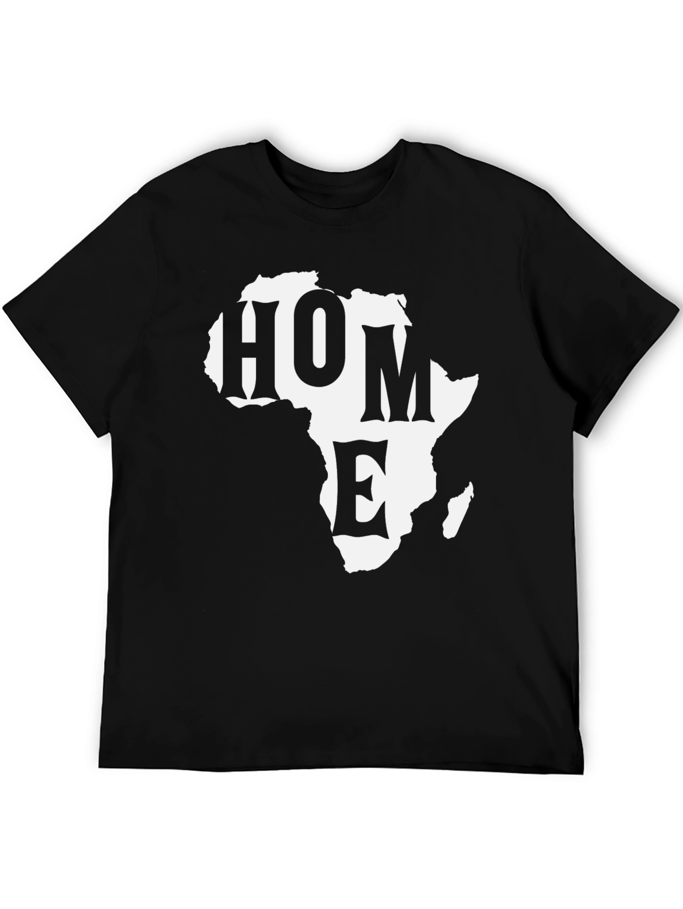 Africa Home Graphic Tee - Black