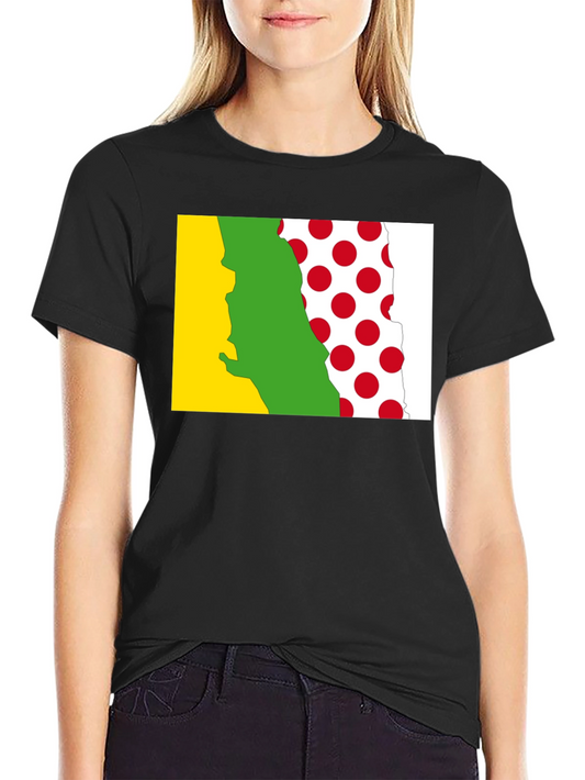 Tour de France Jersey Inspired Black T-Shirt