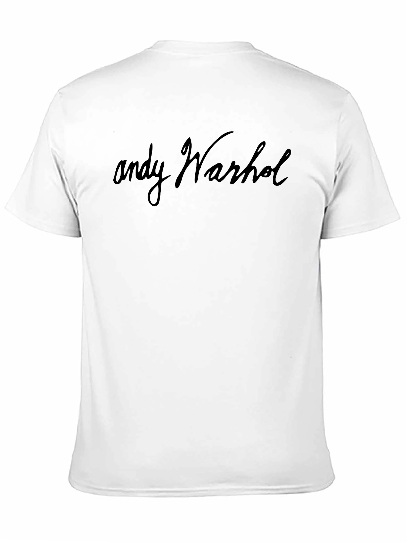 Andy Warhol Graphic Tee - Stylish Black T-Shirt