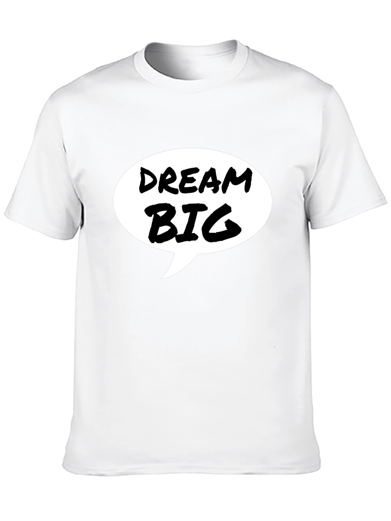 Dream Big Black Graphic Tee