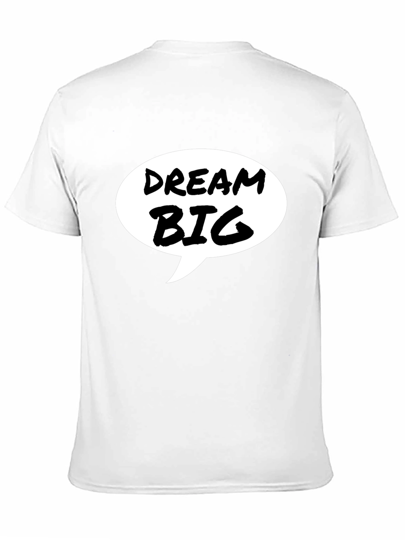Dream Big Black Graphic Tee
