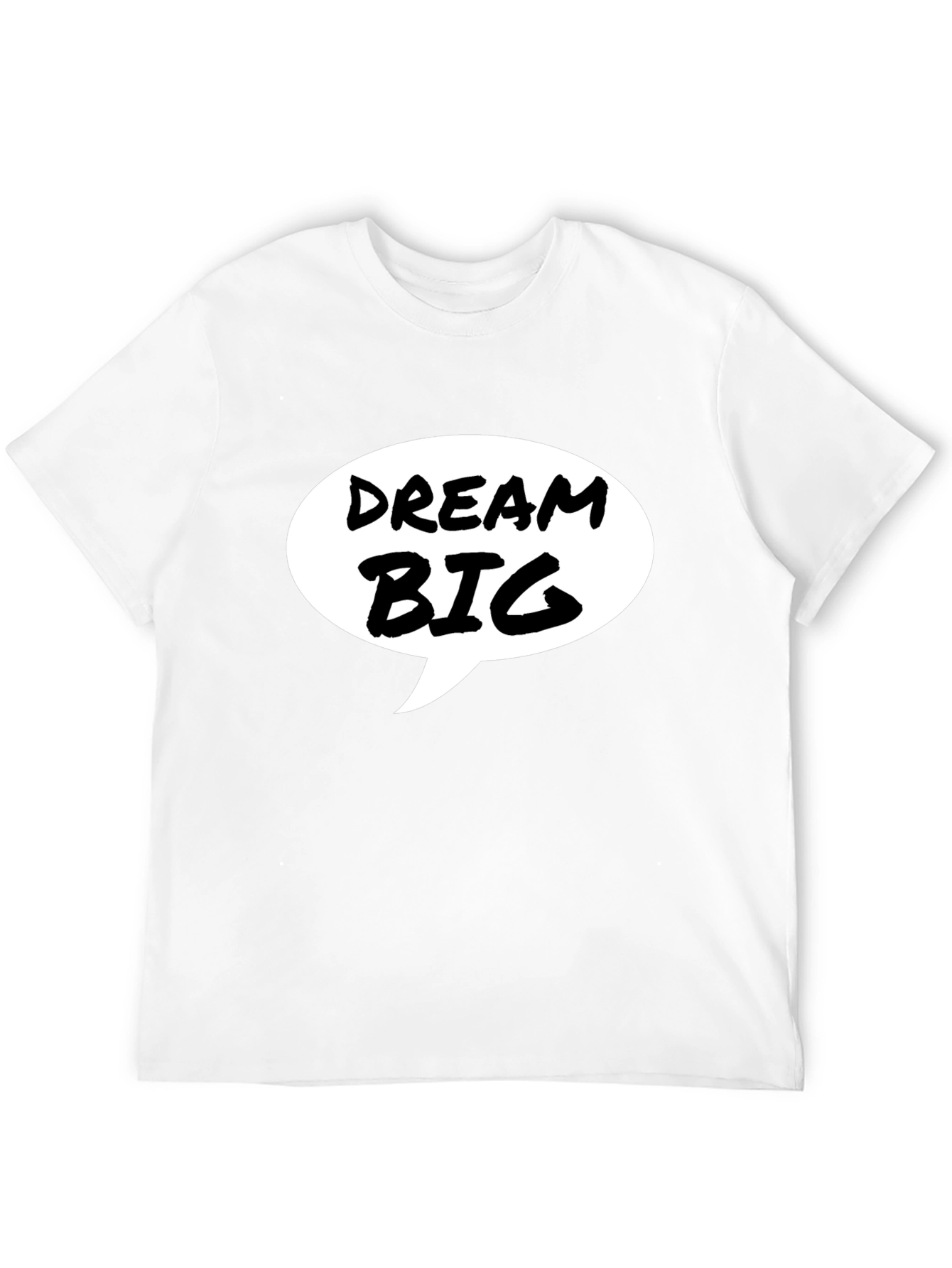 Dream Big Black Graphic Tee