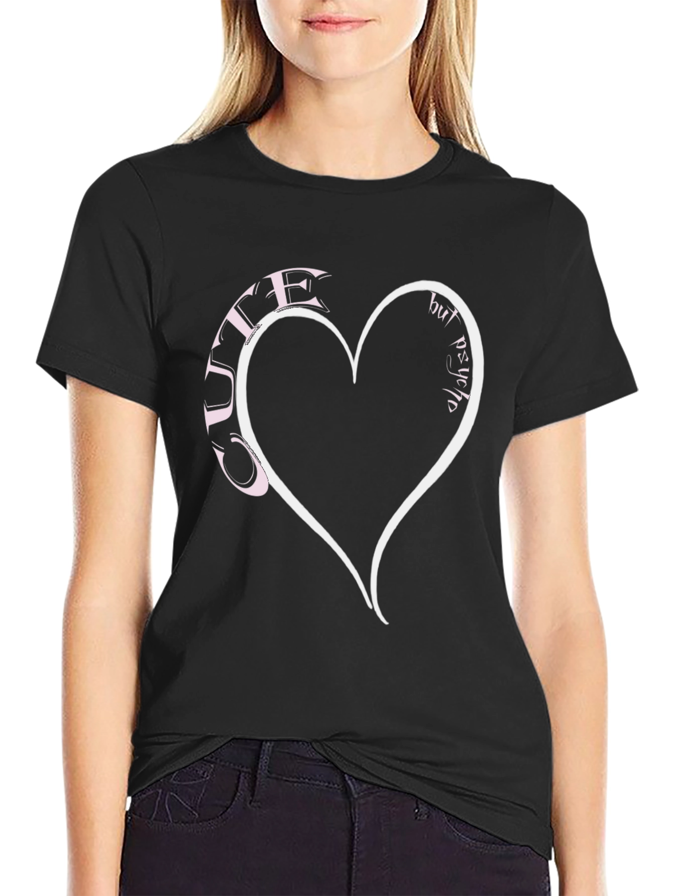 Cute but Psycho Heart T-Shirt