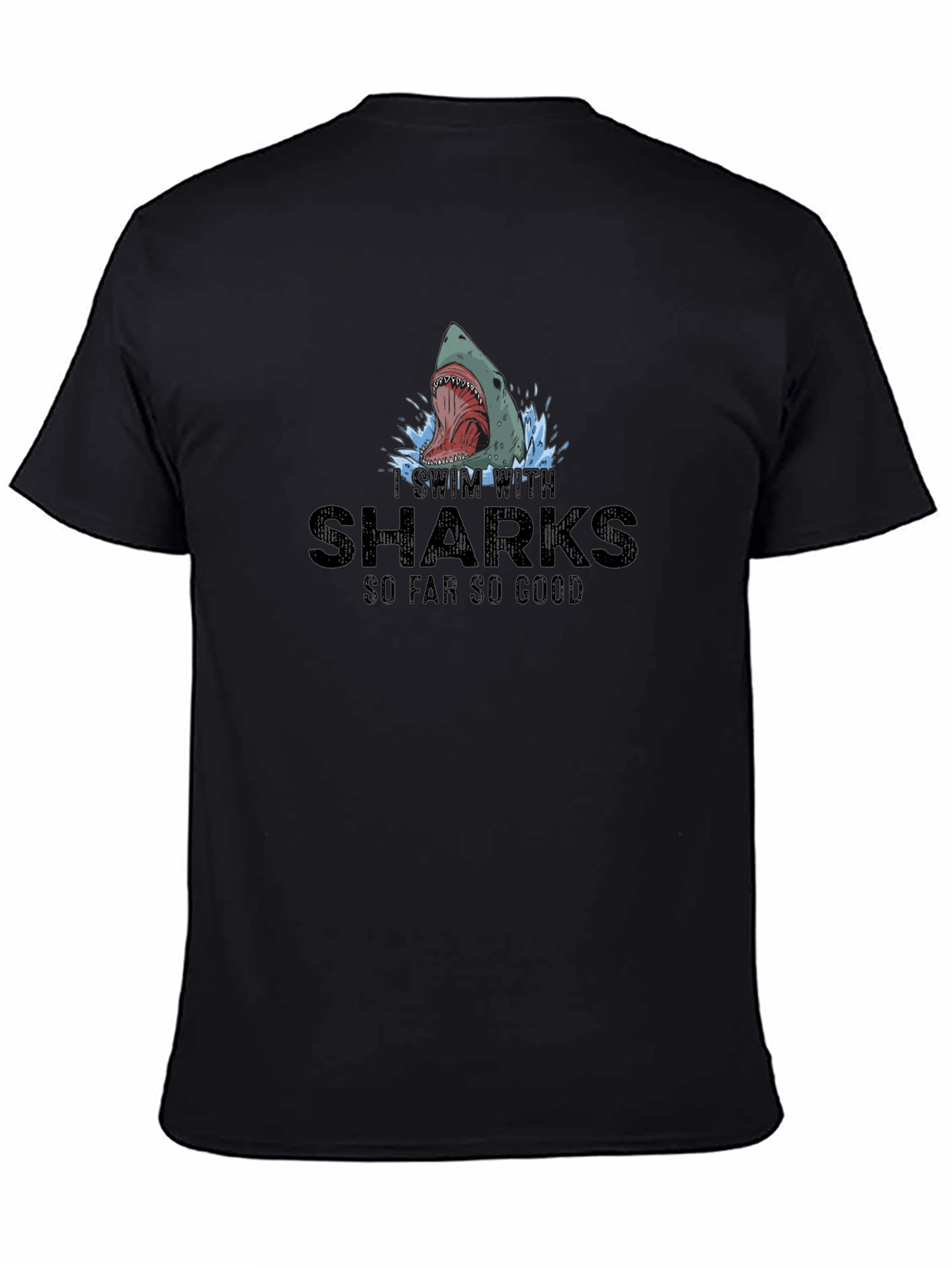 I Swim With Sharks Graphic Tee
