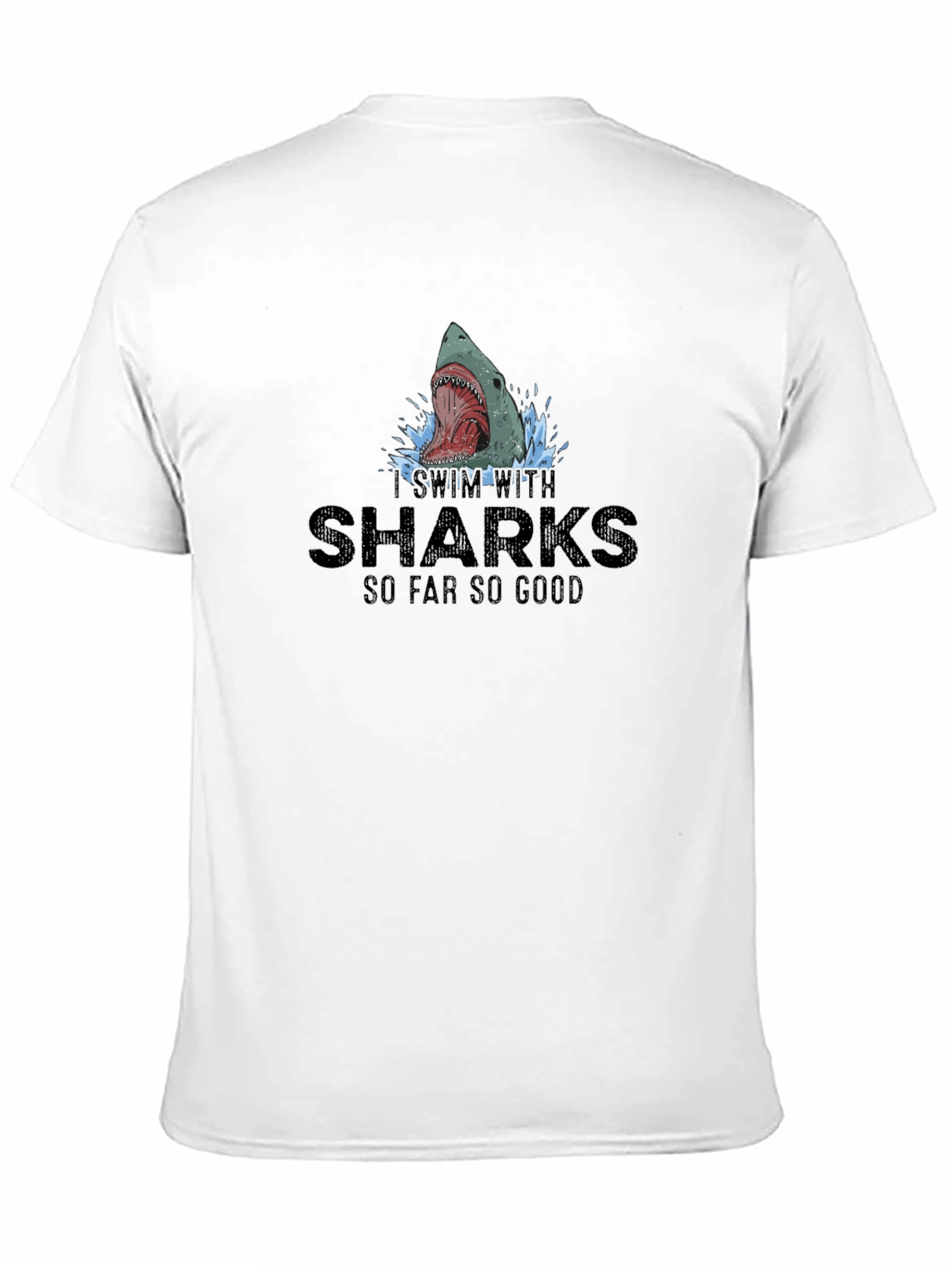 I Swim With Sharks Graphic Tee