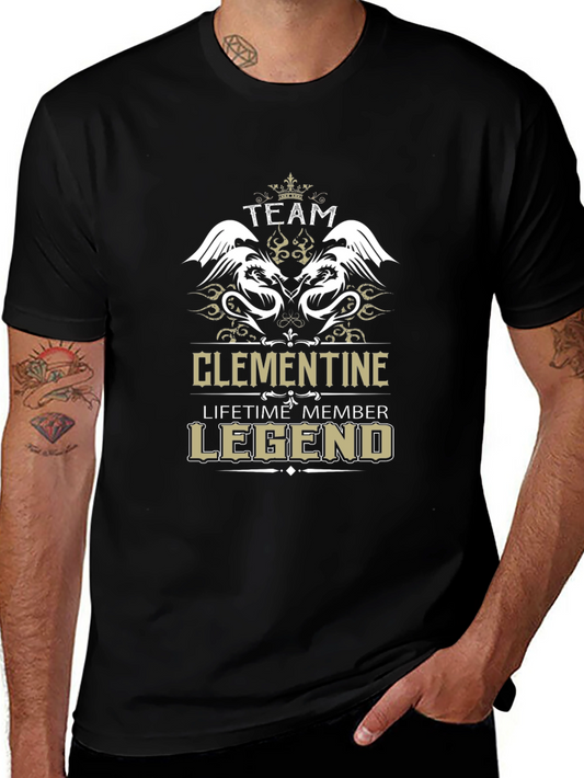 Clementine Team Legend Black T-Shirt