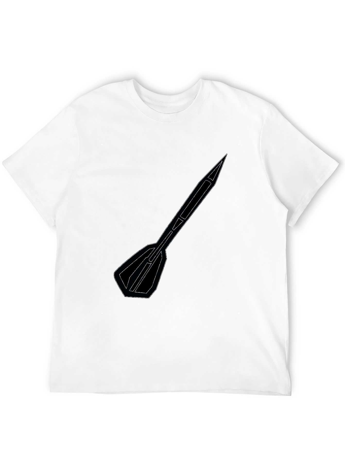 Dart Graphic Tee - Minimalist Design