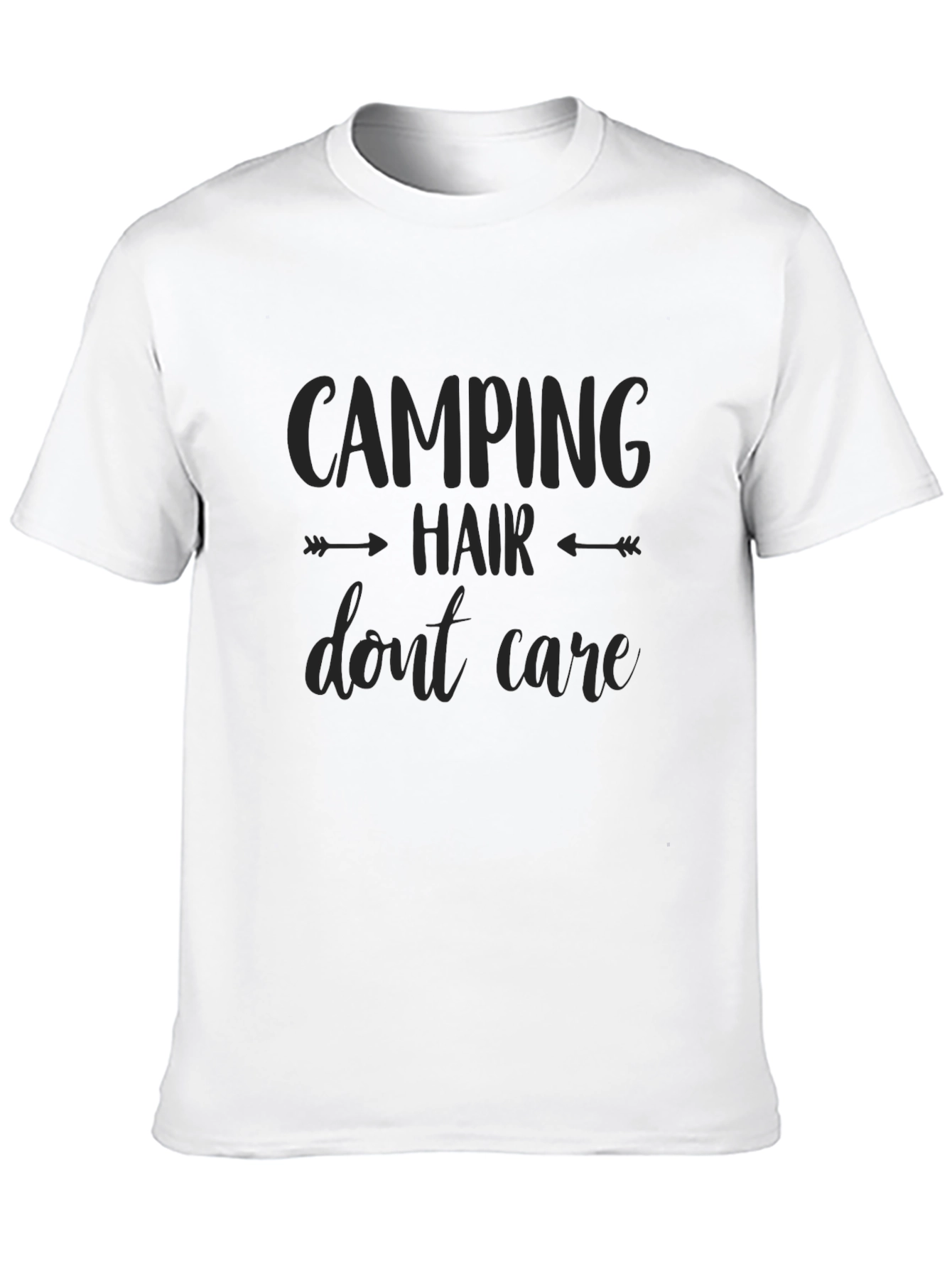 Camping Hair Dont Care T-Shirt
