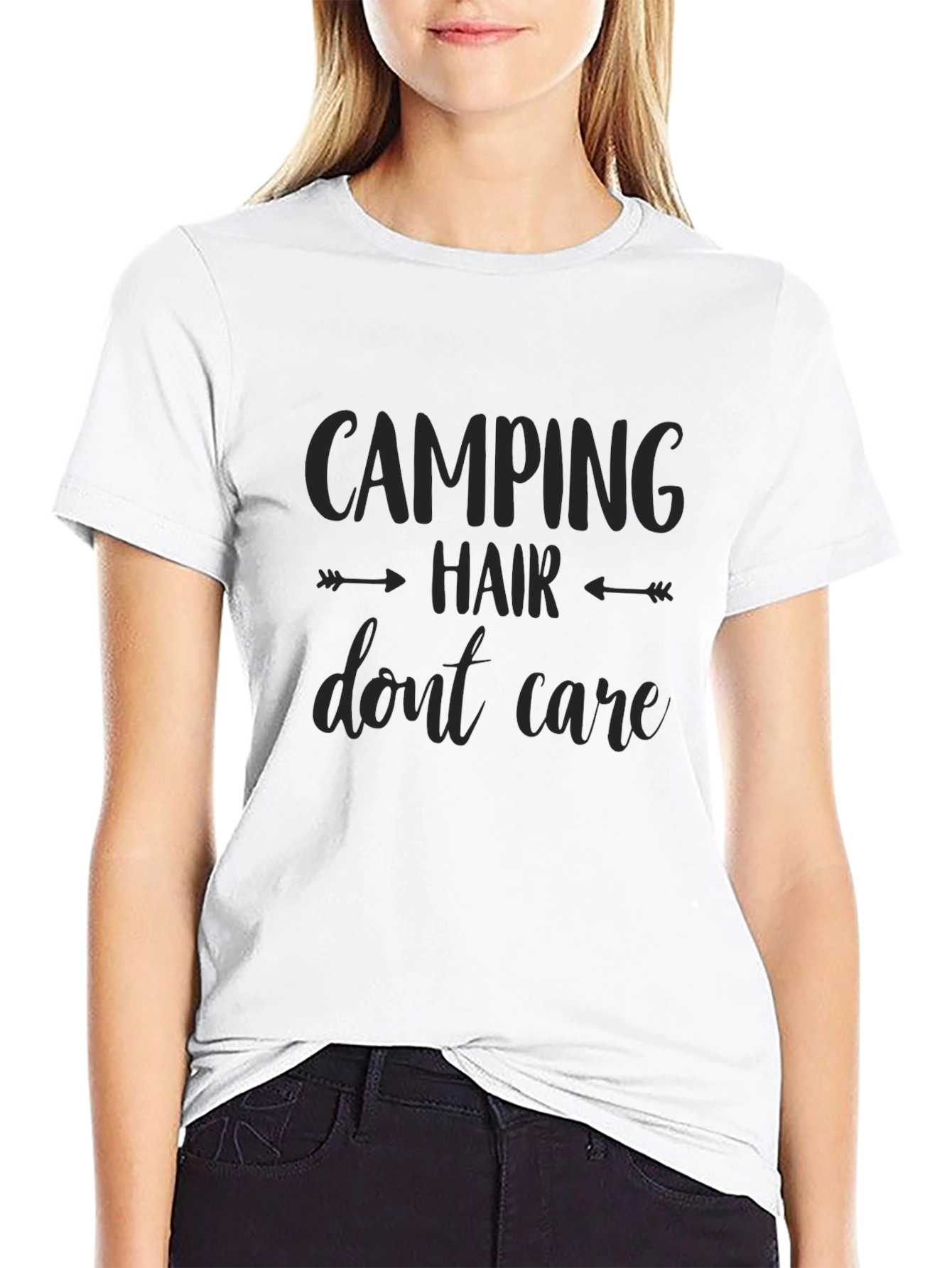 Camping Hair Dont Care T-Shirt