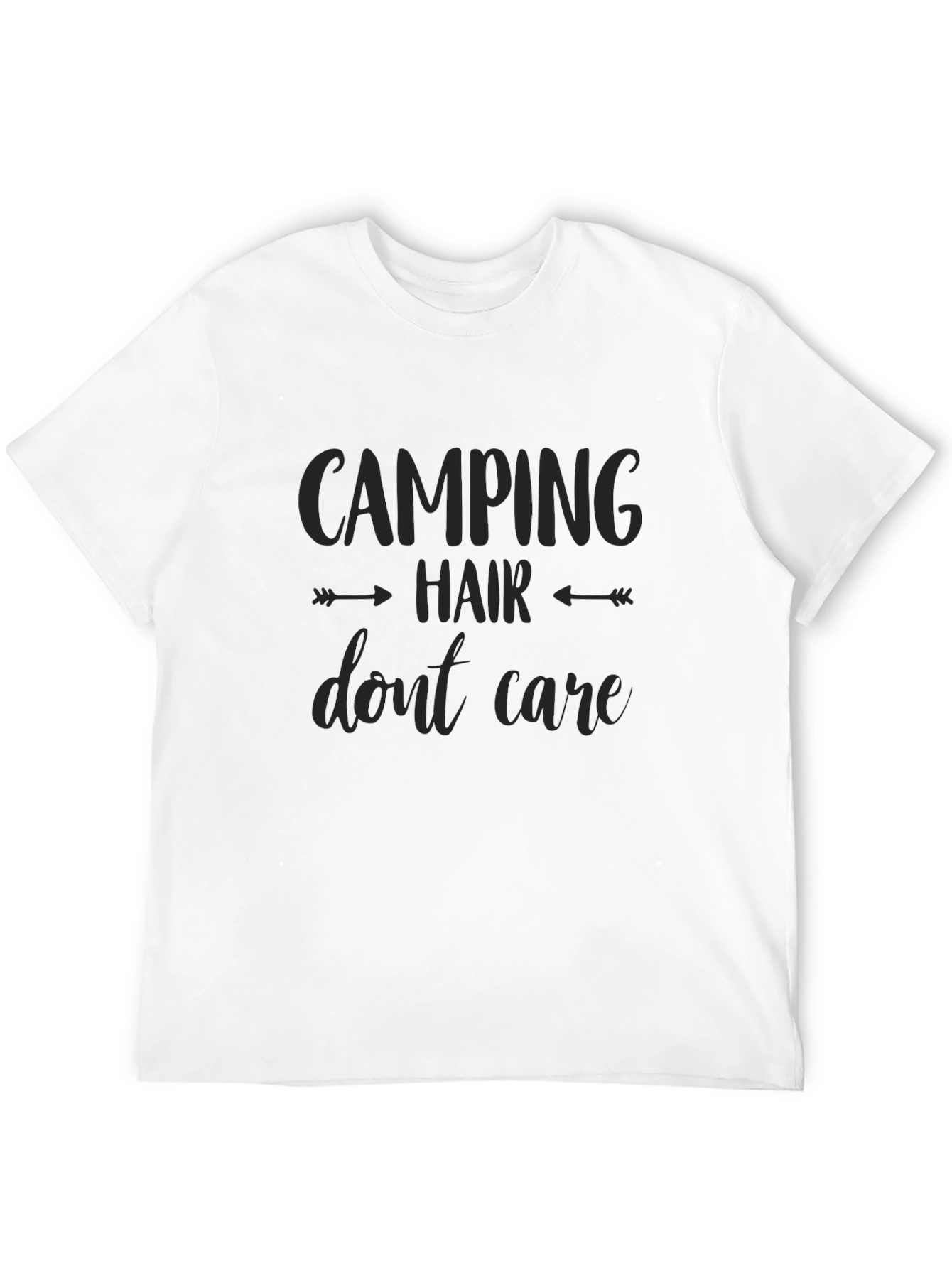 Camping Hair Dont Care T-Shirt