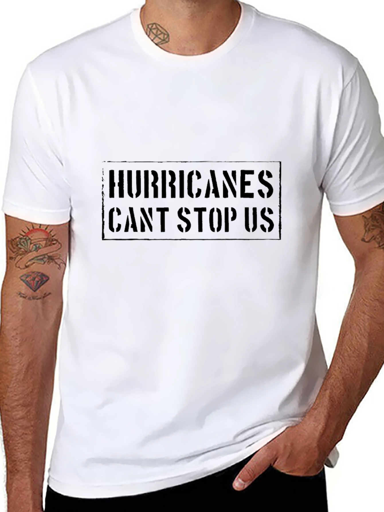 Hurricanes Cant Stop Us Graphic T-Shirt