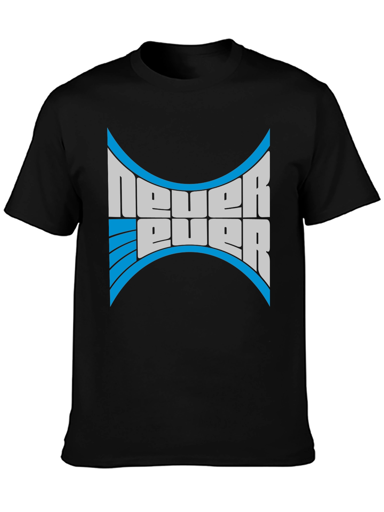 Never Ever T-Shirt - Bold Graphic Print