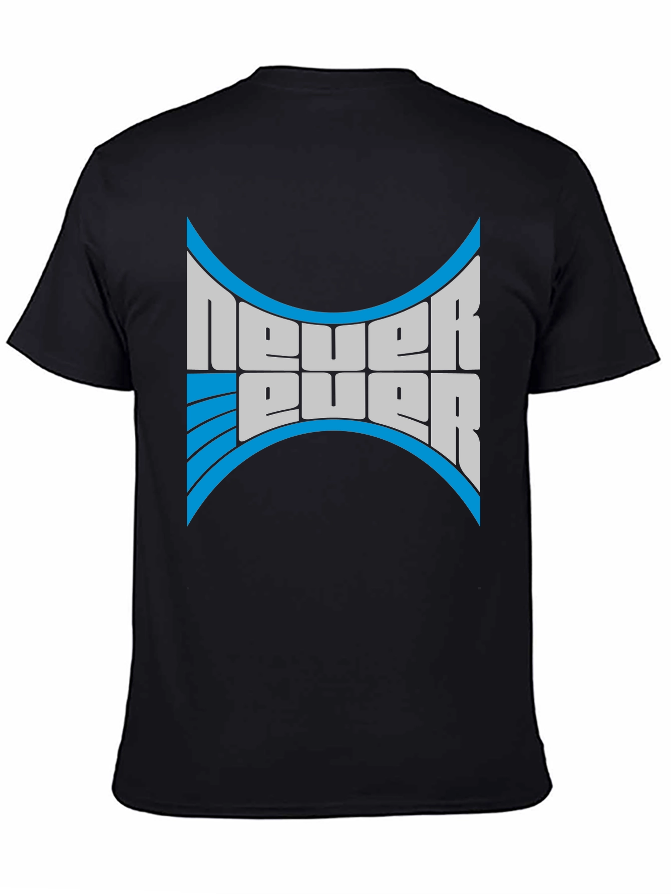 Never Ever T-Shirt - Bold Graphic Print