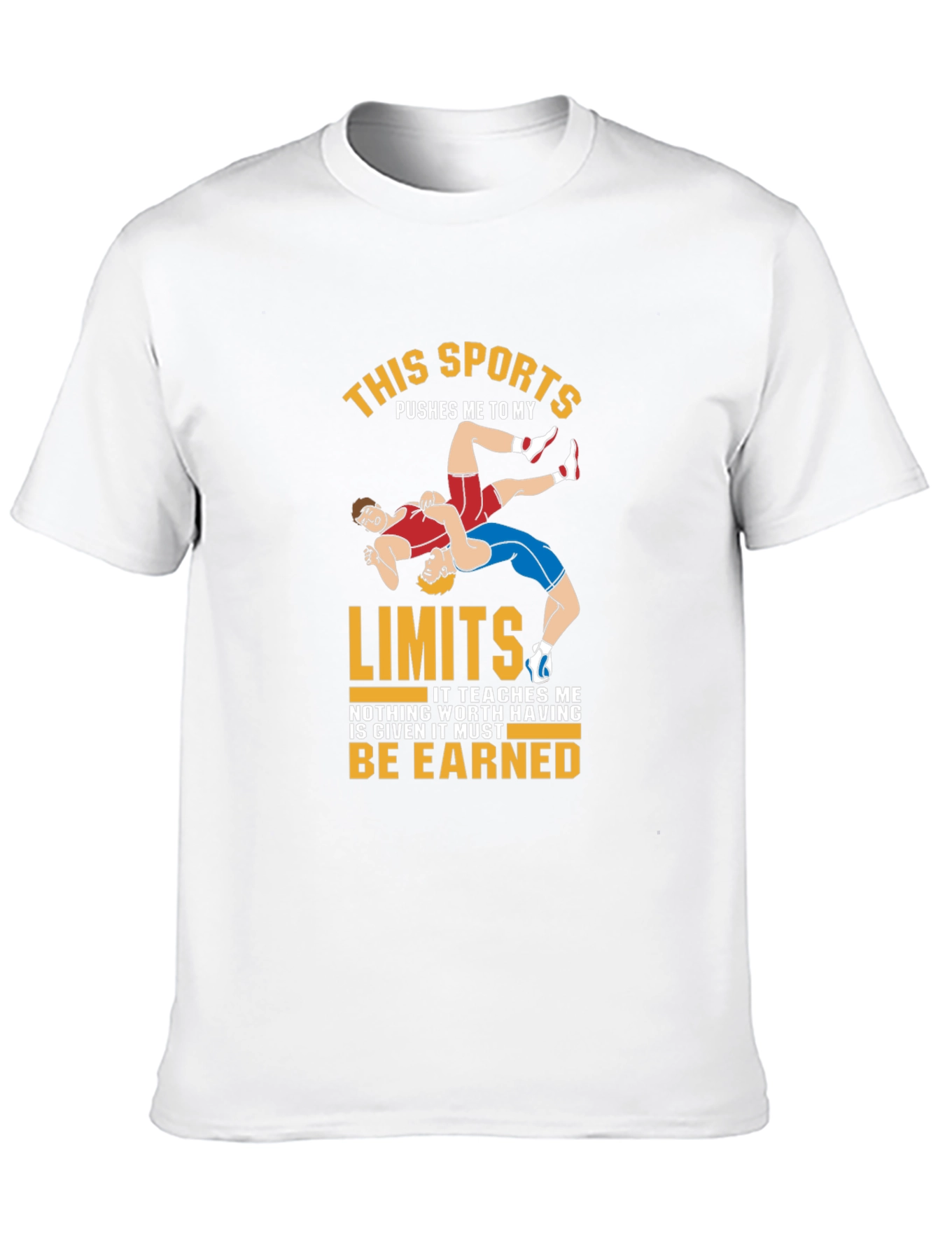 Wrestling Limits T-Shirt - Sports Tee