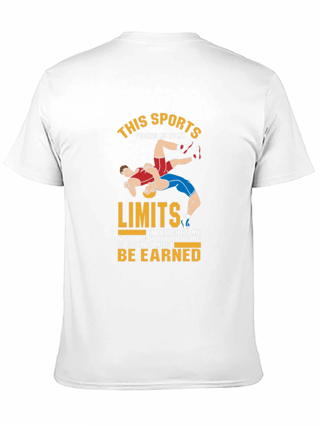 Wrestling Limits T-Shirt - Sports Tee