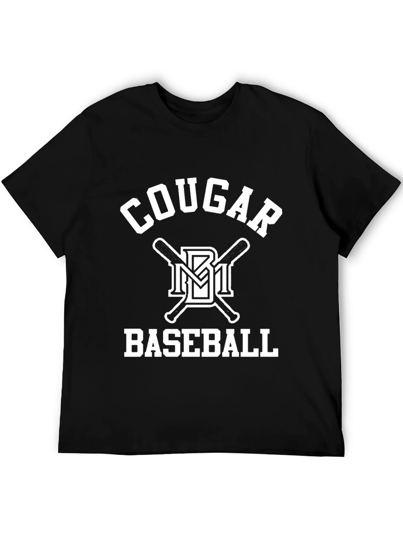 Cougar Baseball Graphic T-Shirt - Classic Fan Apparel