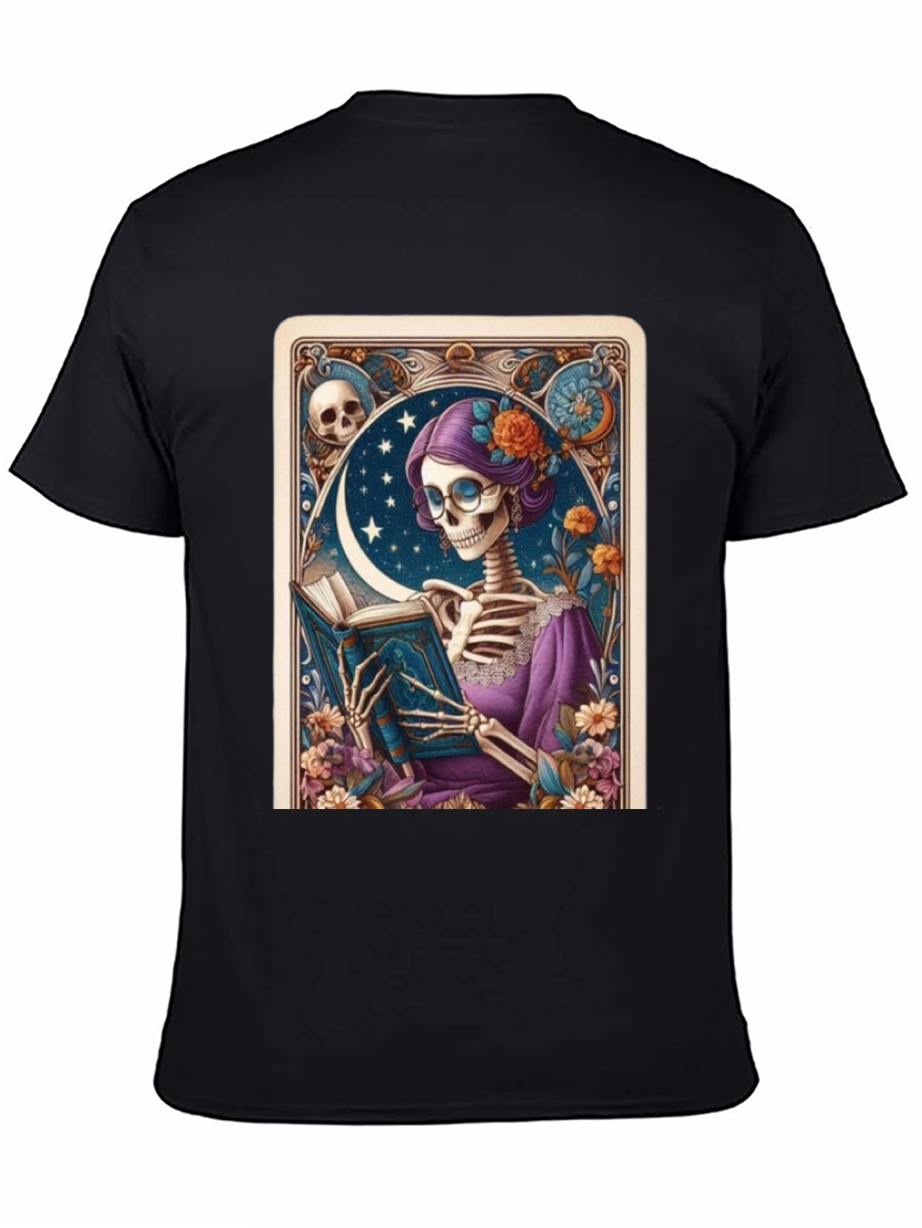 Skeleton Reader Graphic Tee