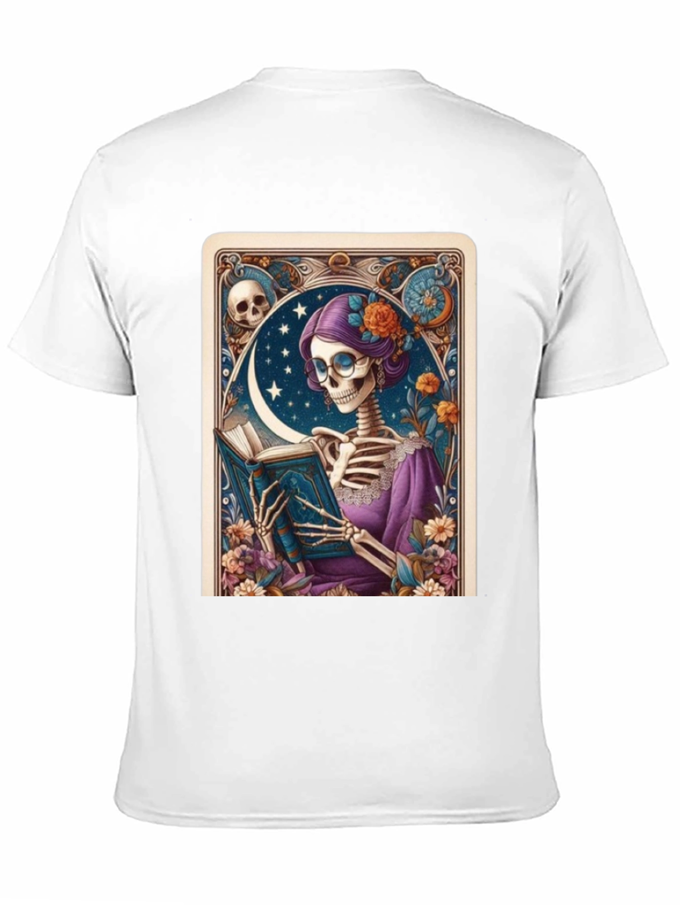 Skeleton Reader Graphic Tee