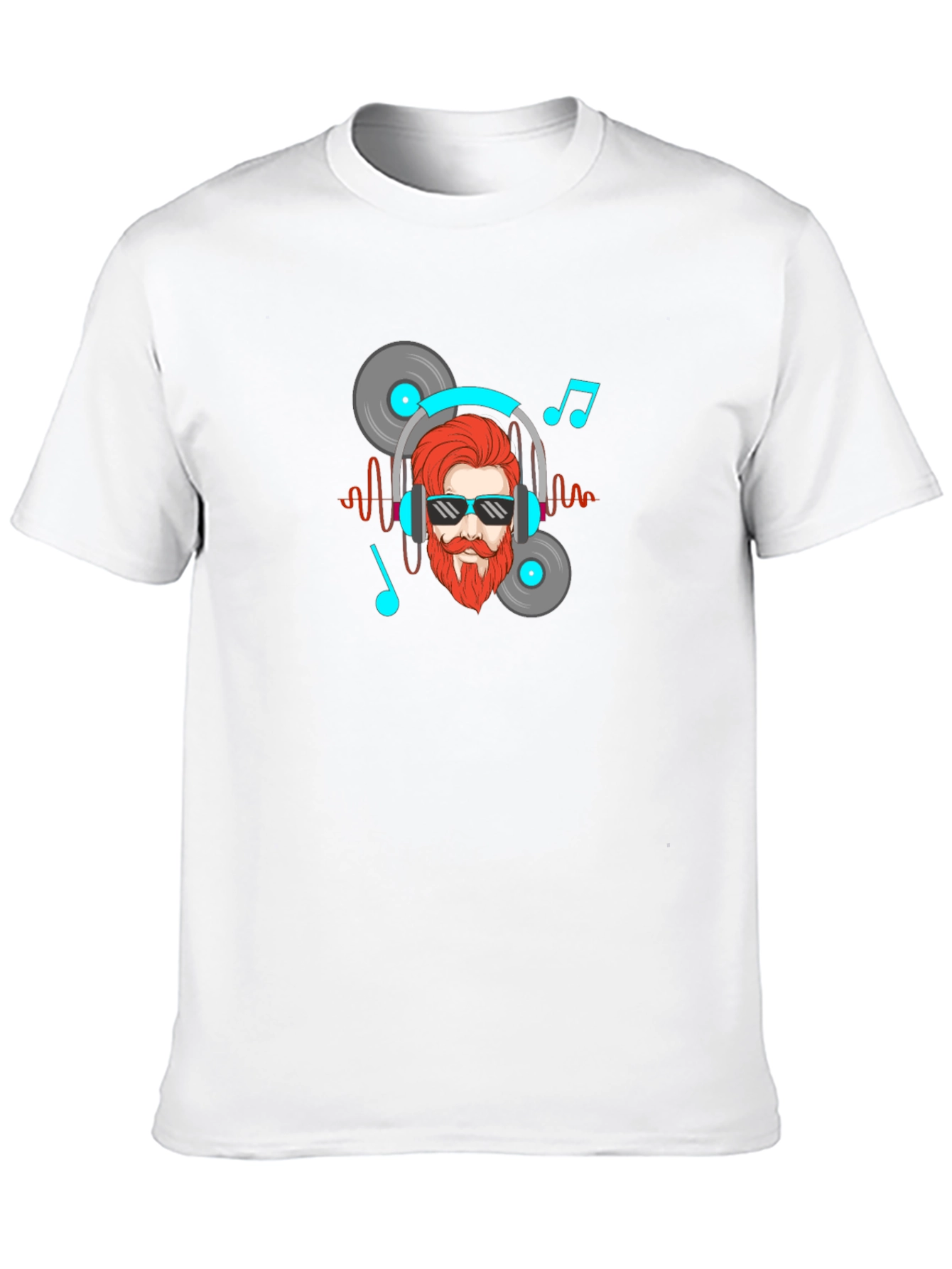 Music Lover Graphic Tee - Black