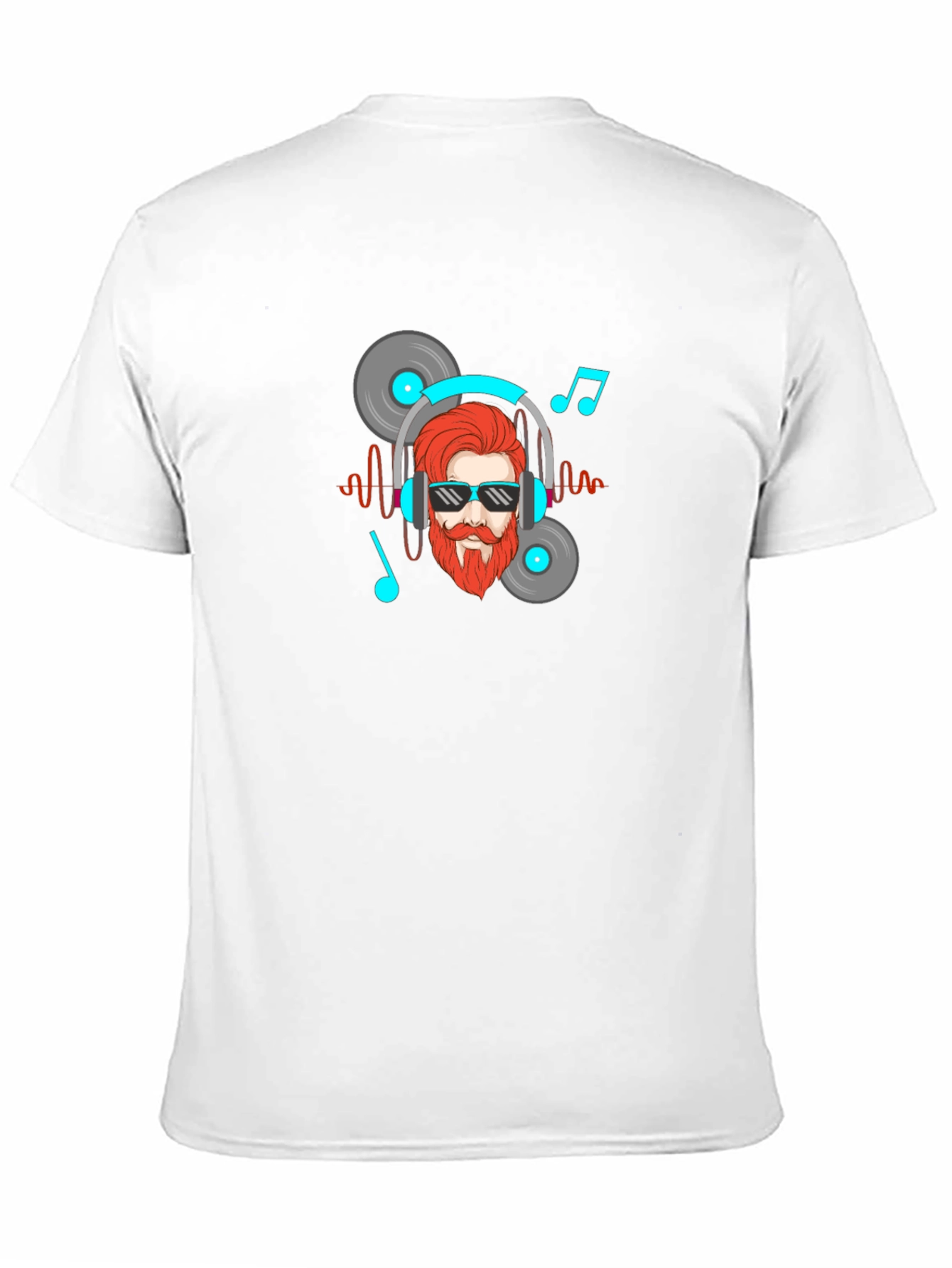 Music Lover Graphic Tee - Black