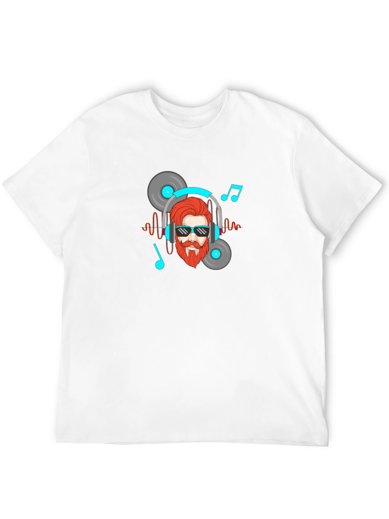 Music Lover Graphic Tee - Black