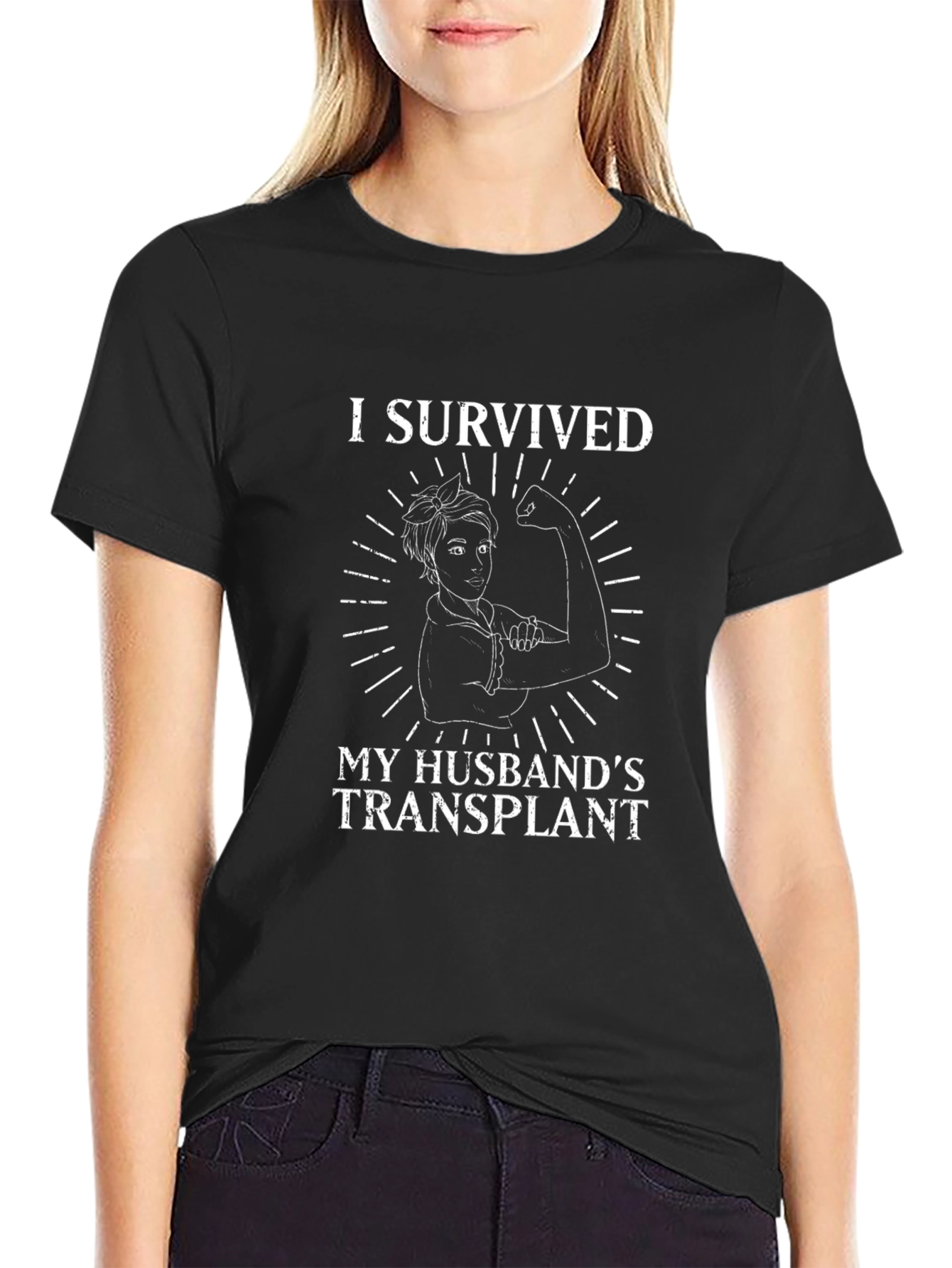 I Survived My Husbands Transplant T-Shirt