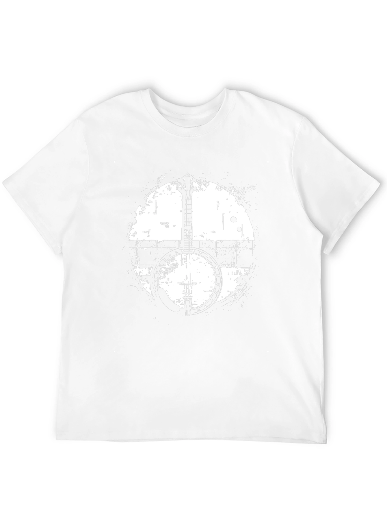 Banjo Graphic Print Black T-Shirt