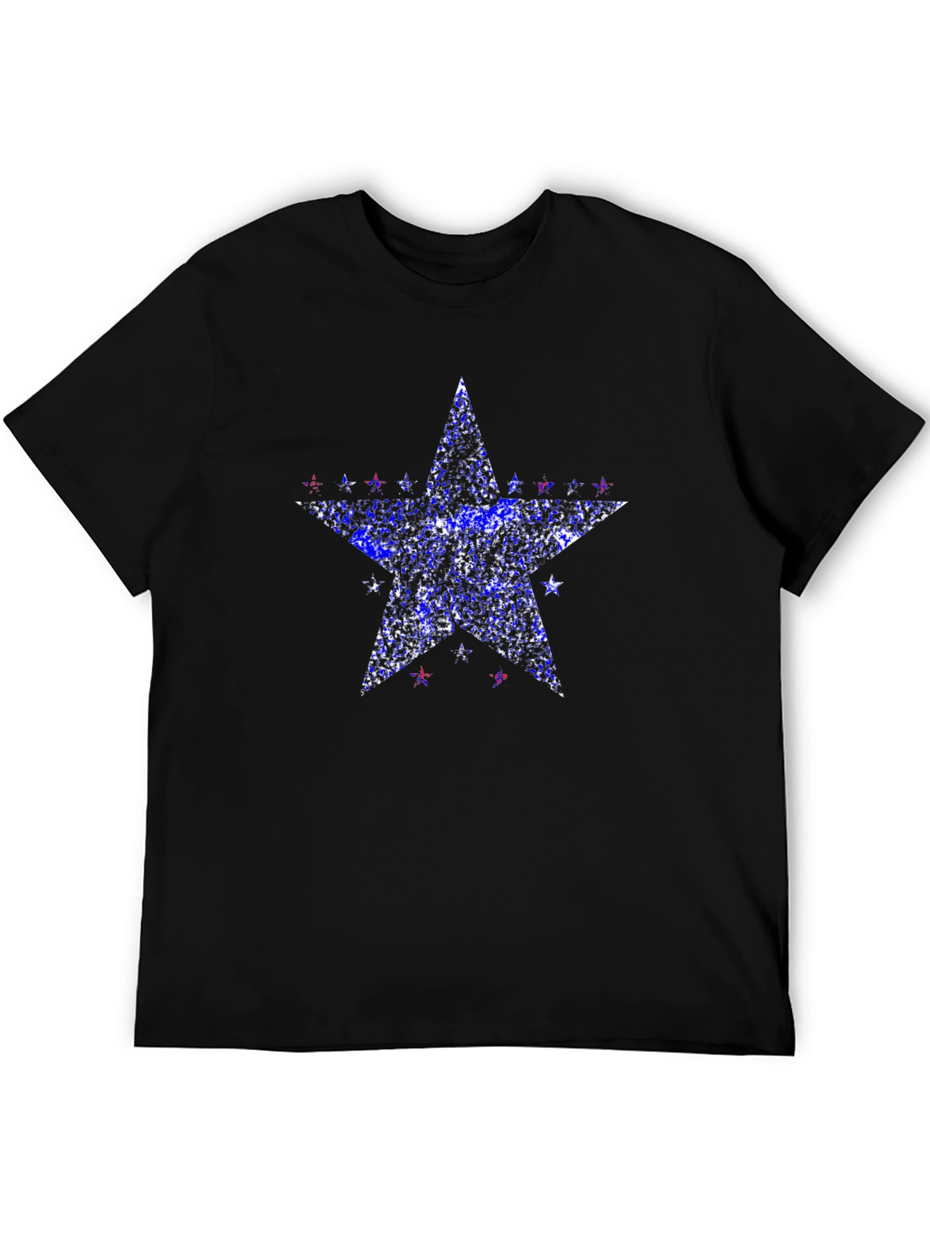 Starry Star T-Shirt - Patriotic Sparkle Tee