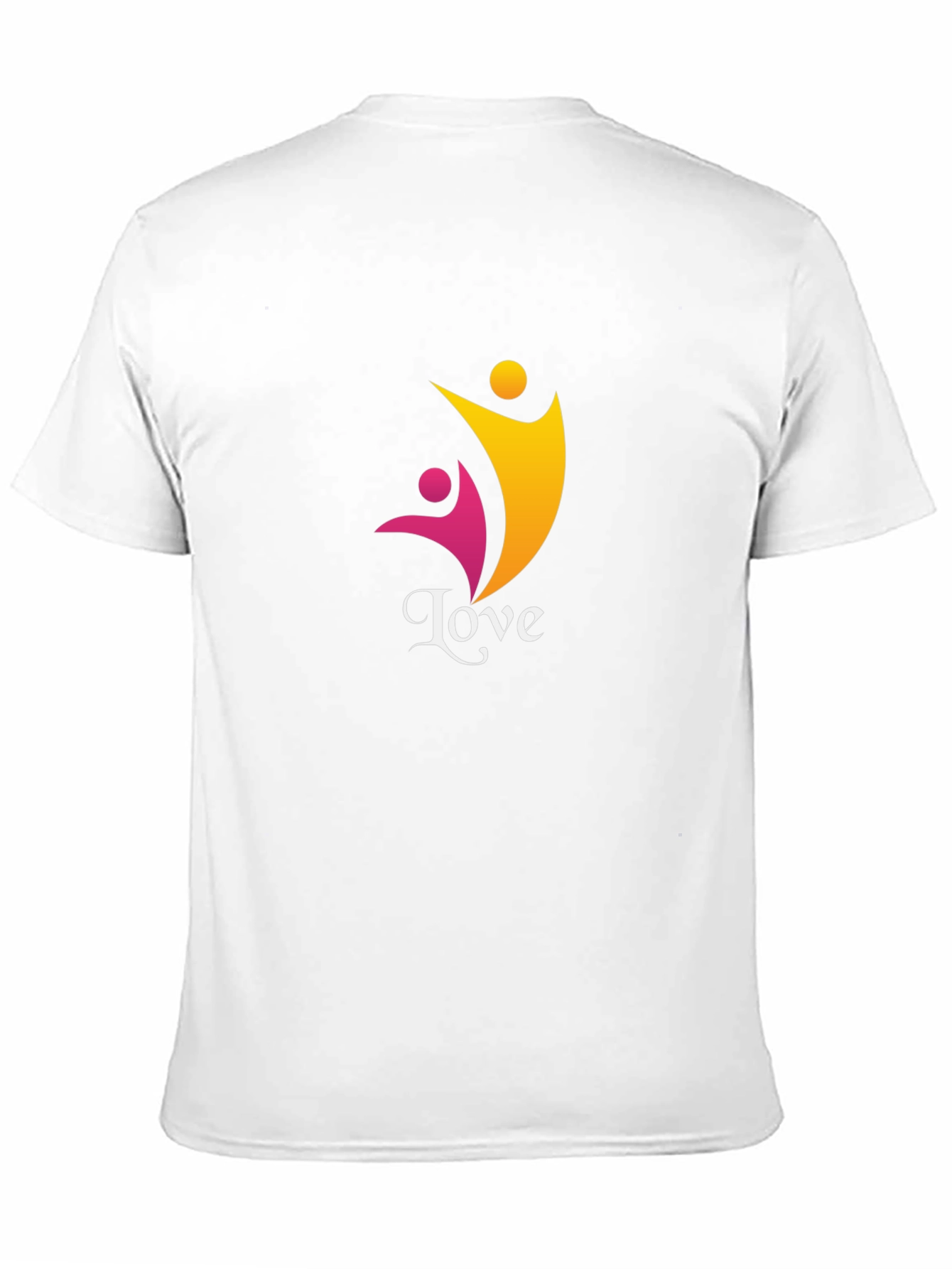Love Graphic Tee - Black Casual Comfort