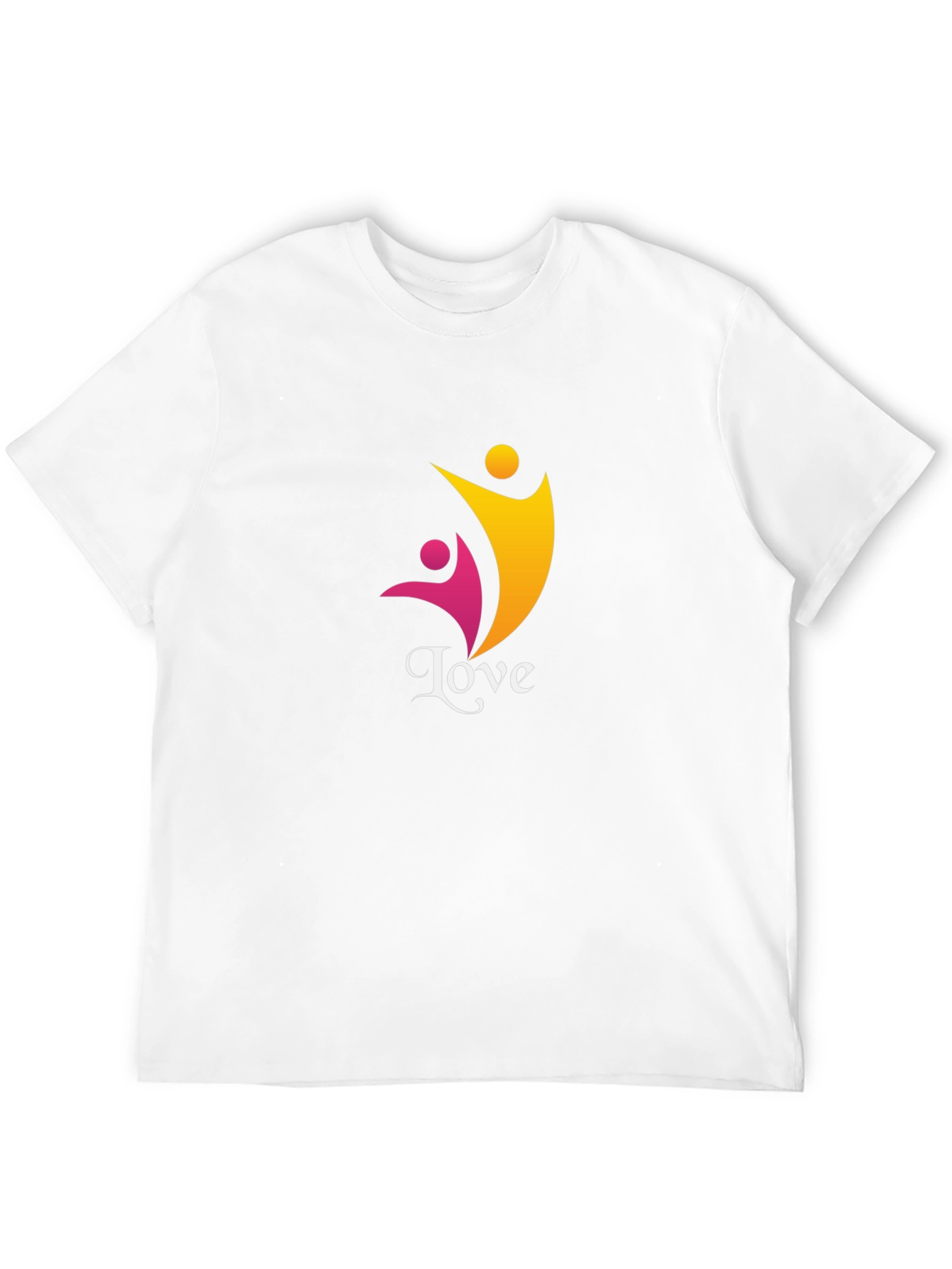 Love Graphic Tee - Black Casual Comfort