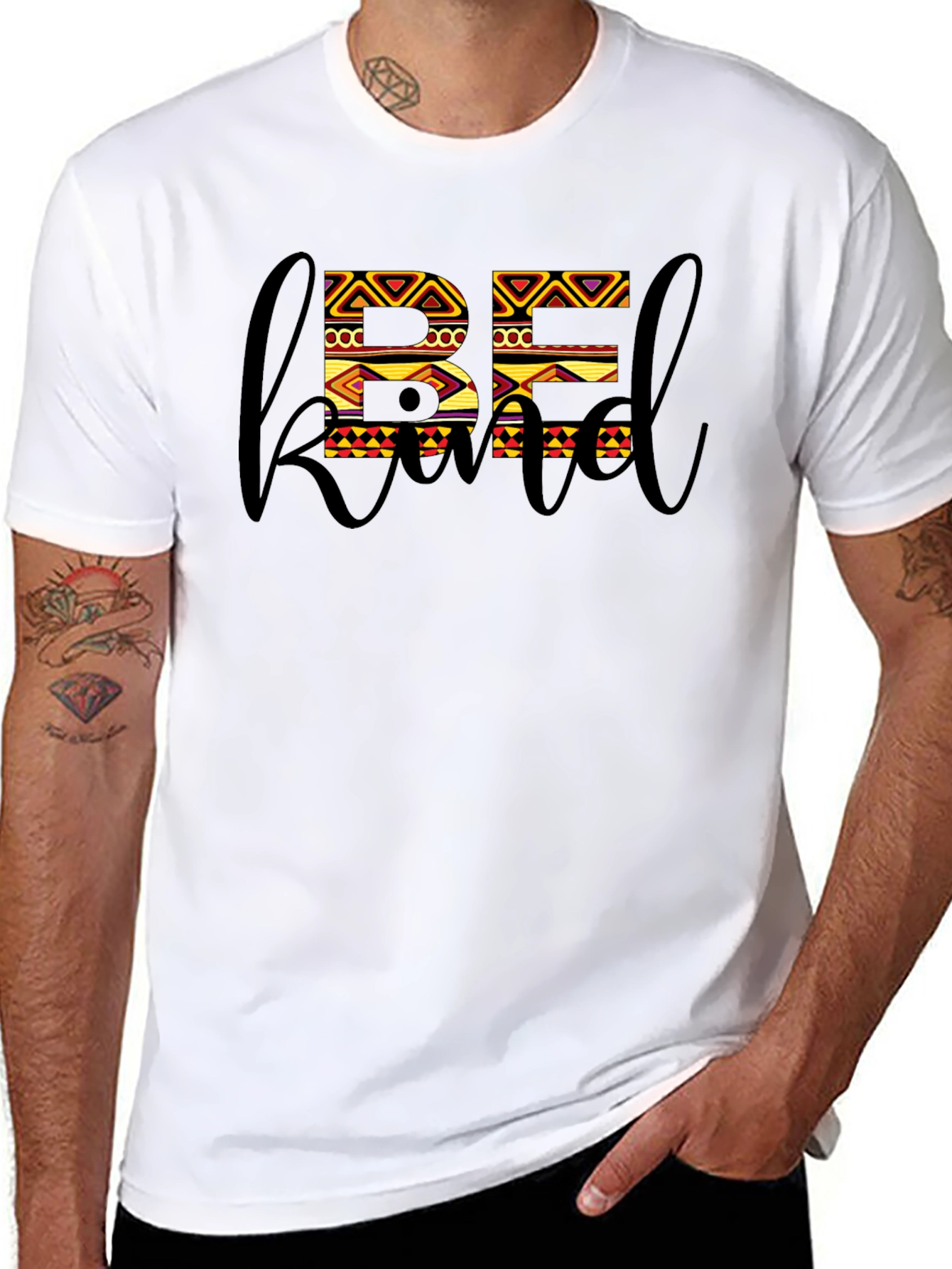 Be Kind Black Graphic Tee