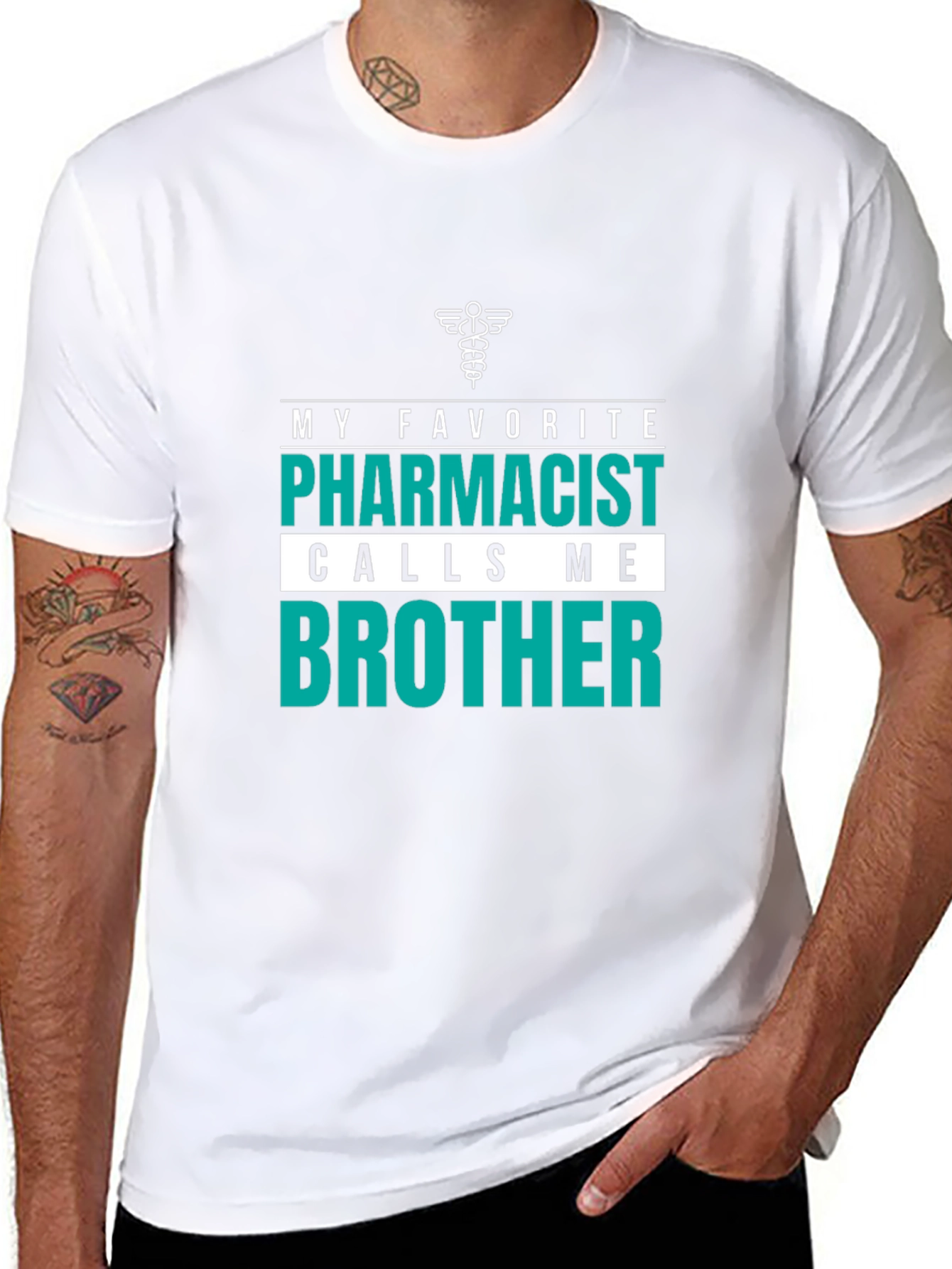 Pharmacist Brother T-Shirt - Novelty Gift Idea