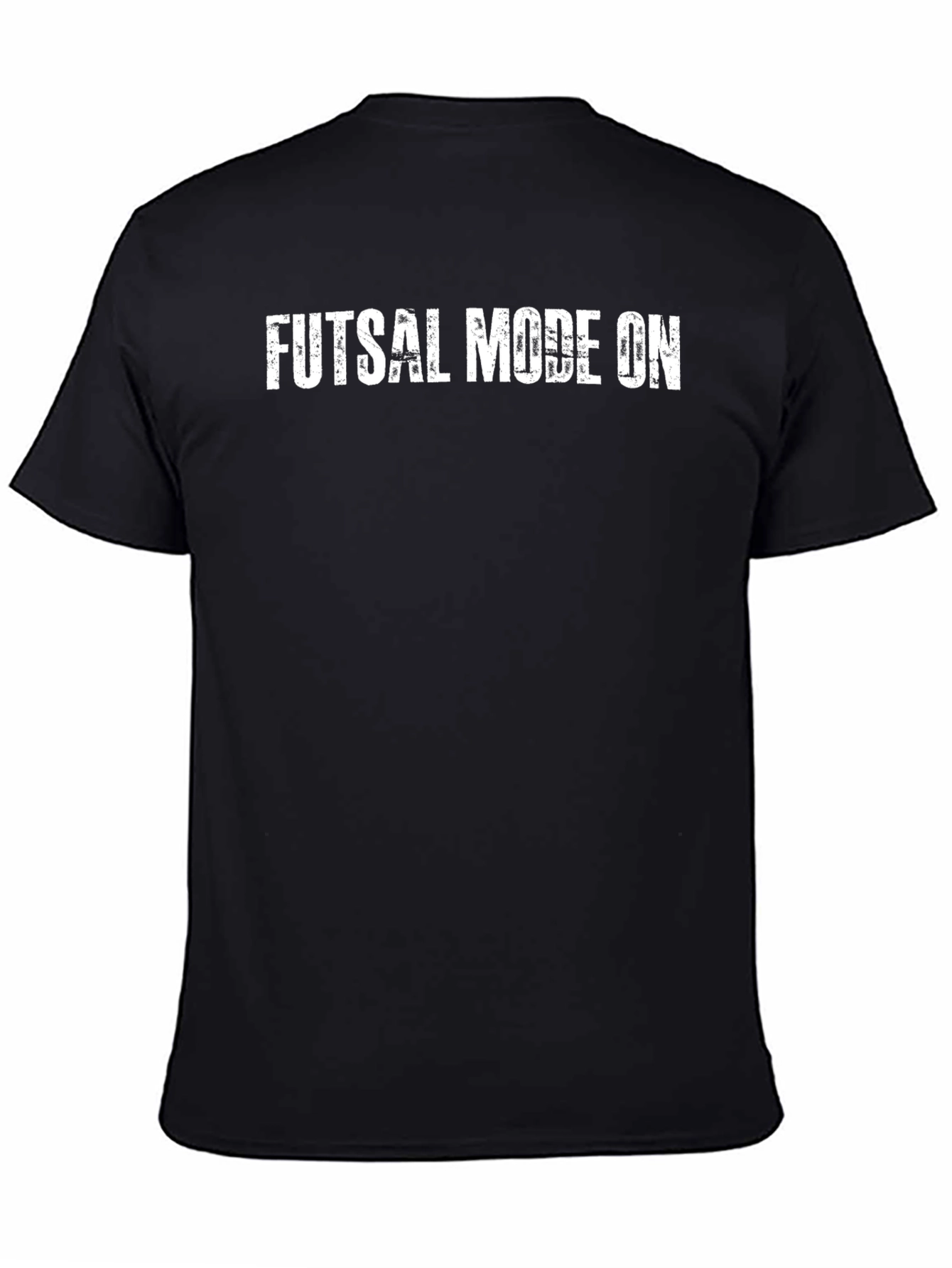 Futsal Mode On Black T-Shirt