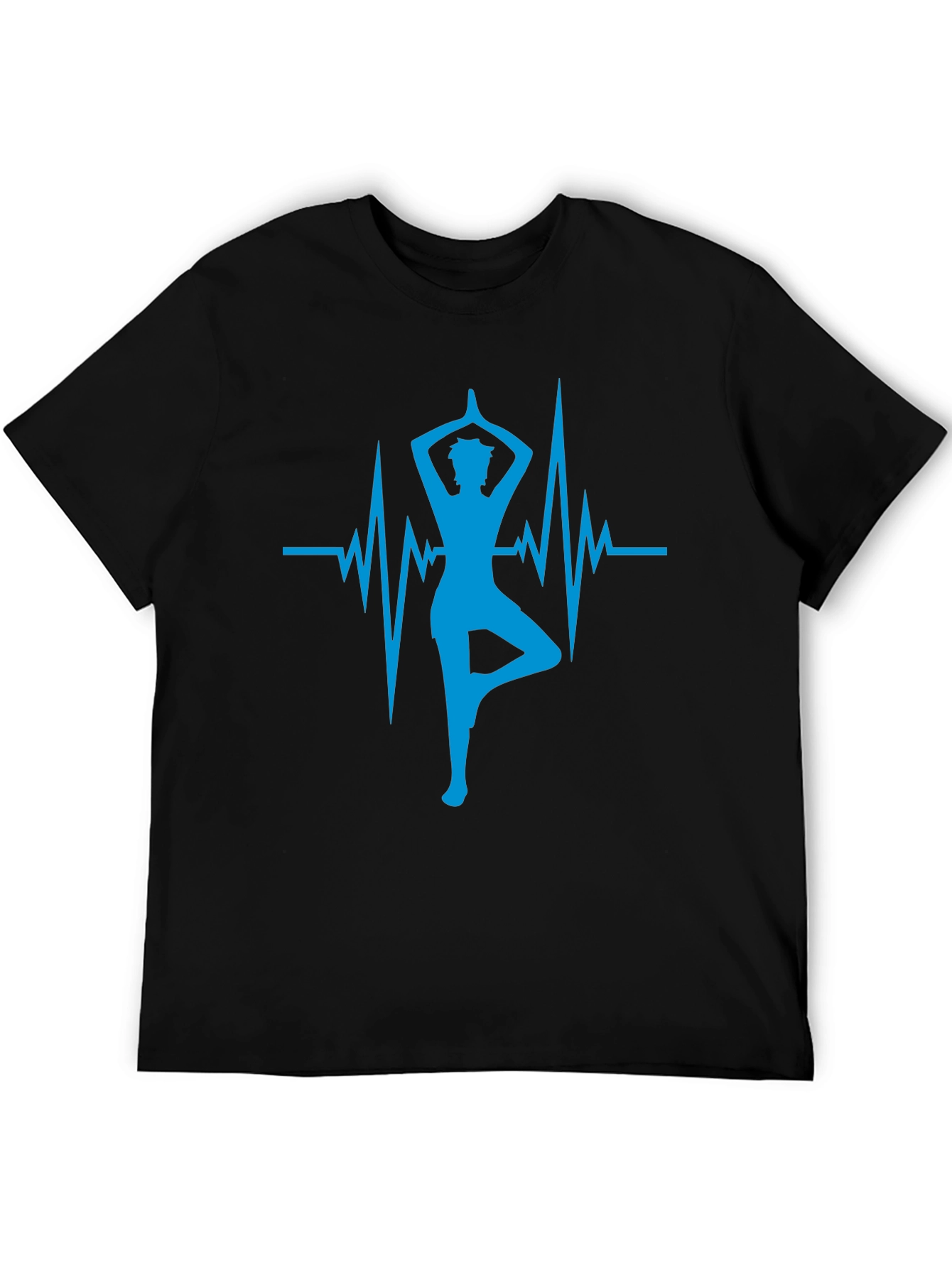 Yoga Heartbeat Graphic T-Shirt