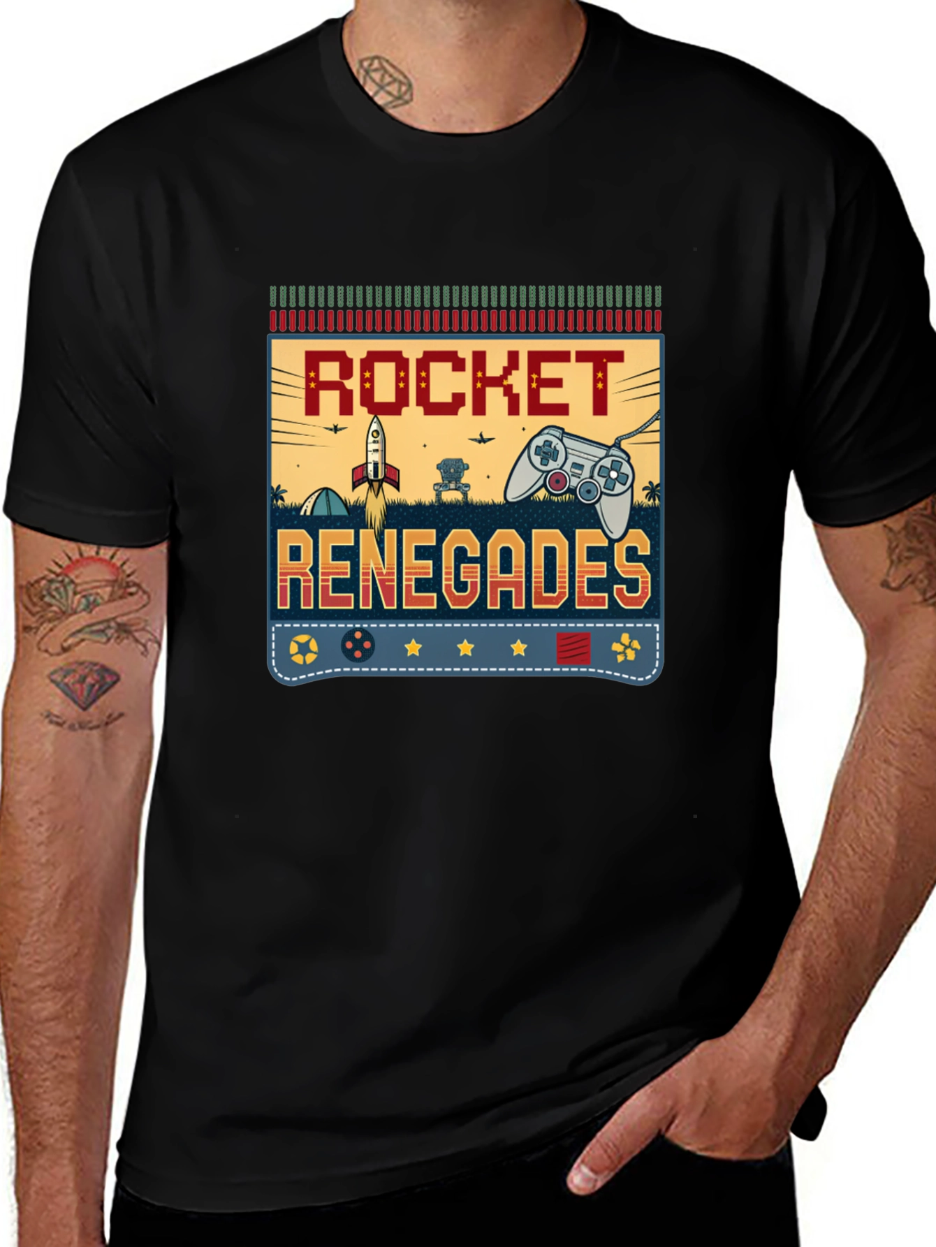 Rocket Renegades Gamer T-Shirt