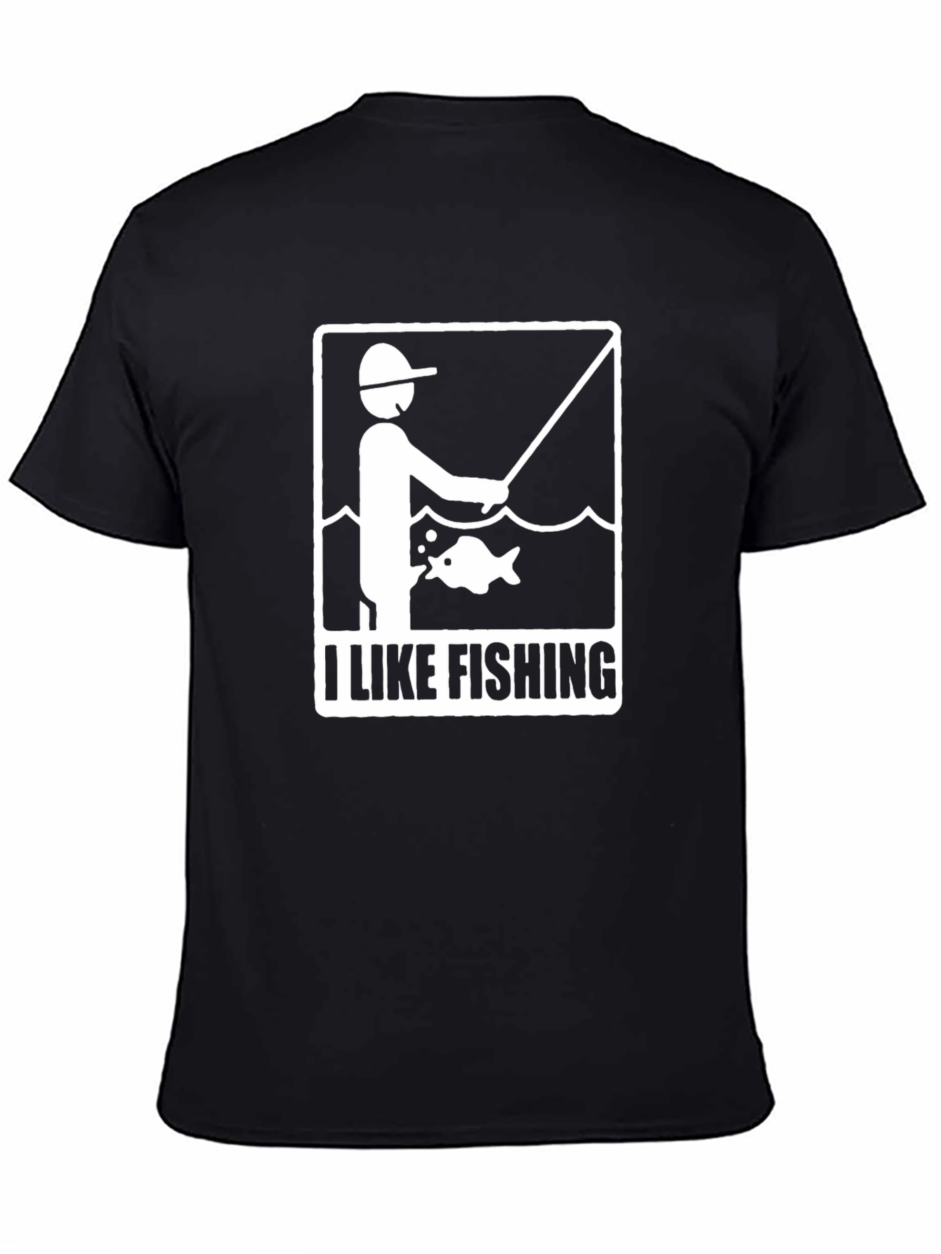 I Like Fishing Graphic Tee - Fisherman Gift