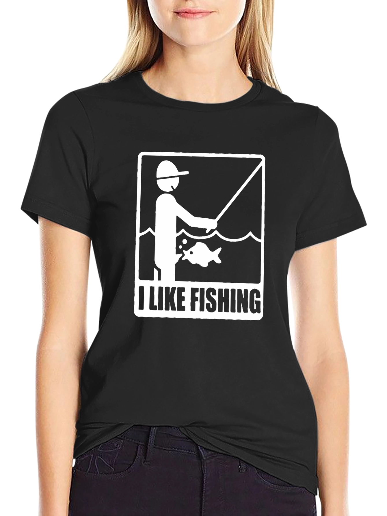 I Like Fishing Graphic Tee - Fisherman Gift