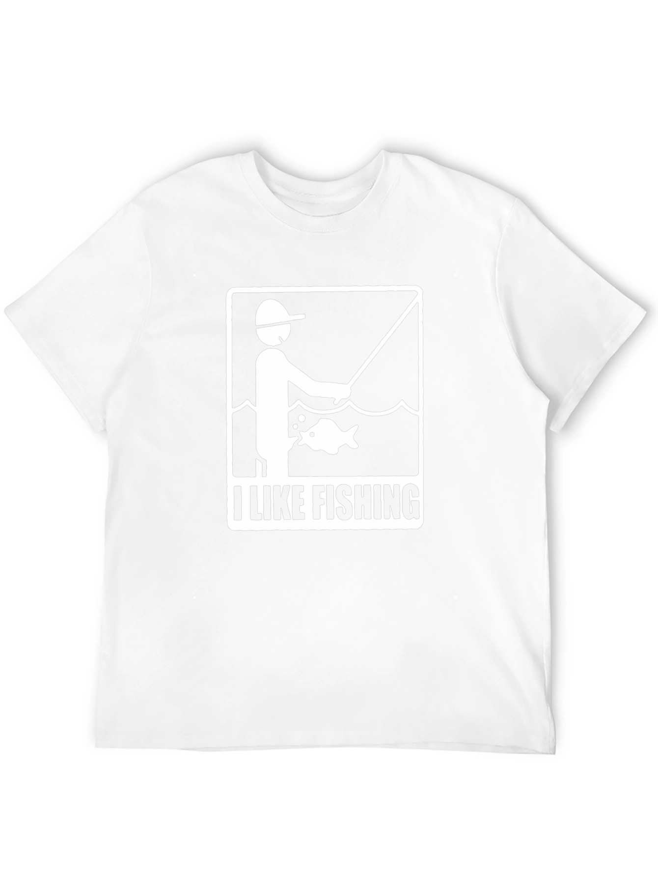 I Like Fishing Graphic Tee - Fisherman Gift