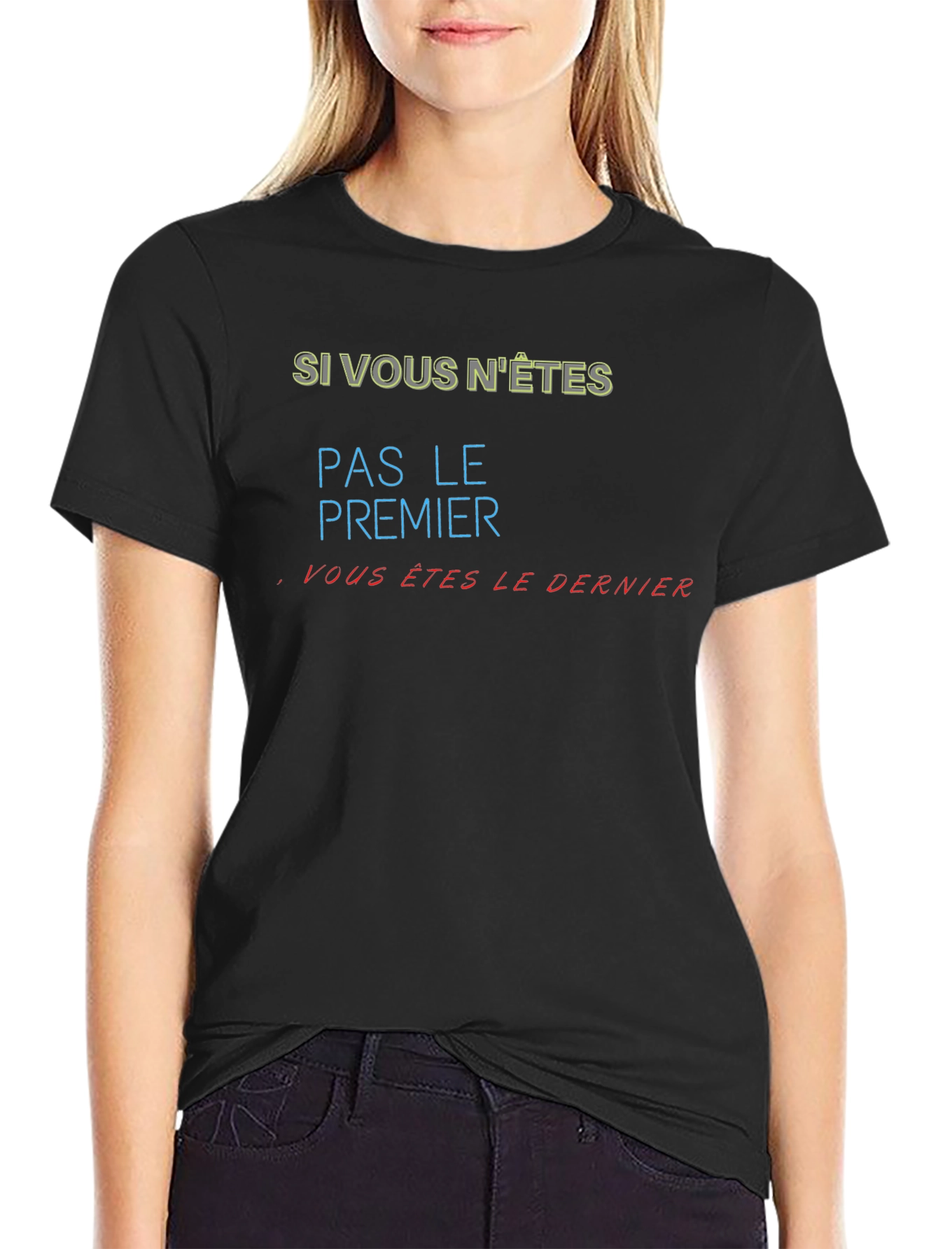 Humorous French Slogan Graphic Tee