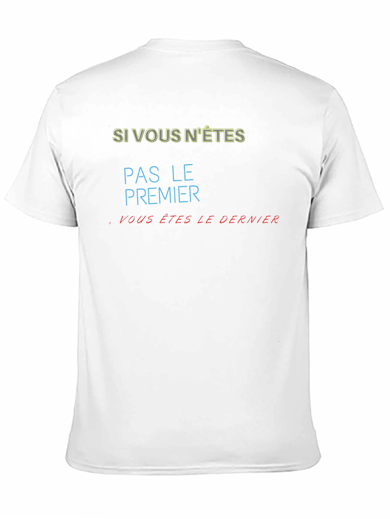 Humorous French Slogan Graphic Tee