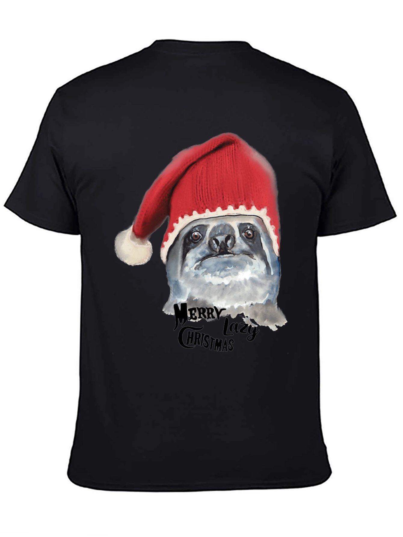 Merry Lazy Christmas Sloth T-Shirt