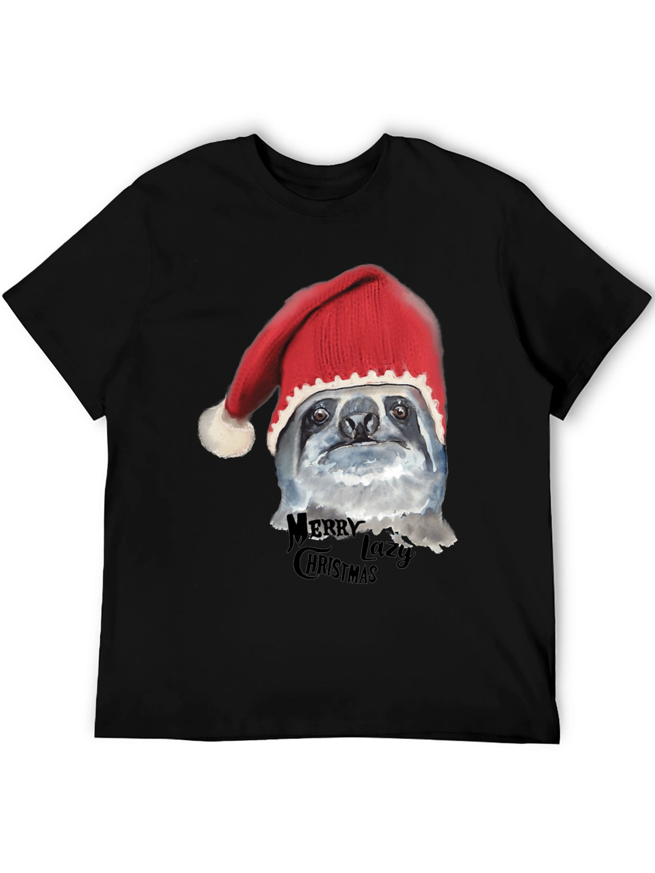 Merry Lazy Christmas Sloth T-Shirt