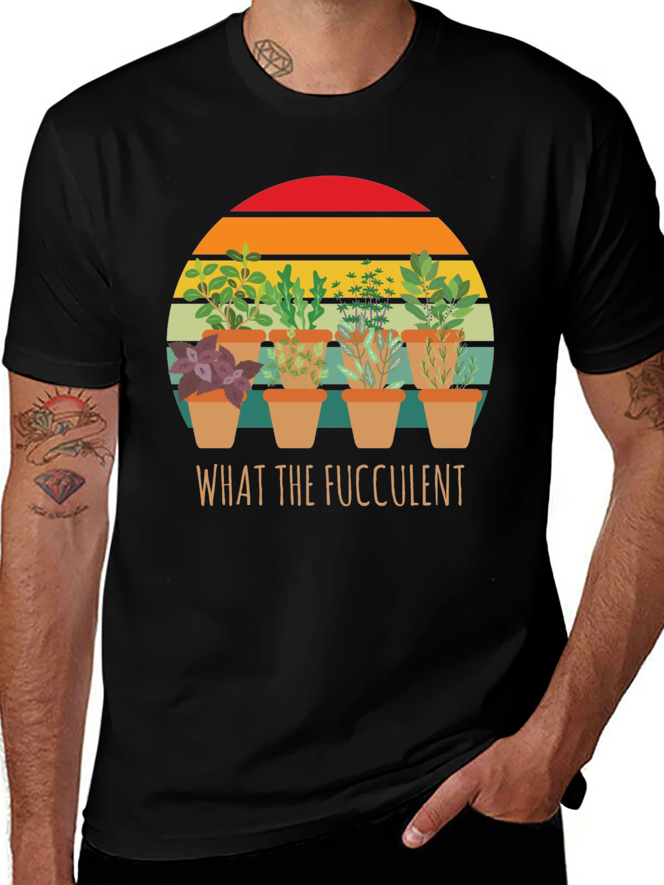 What The Fucculent Graphic Tee